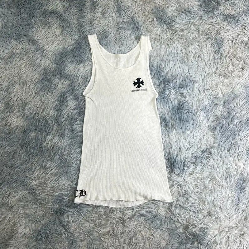 Chrome Hearts Chrome Hearts White Cotton Women's Dress 0089 Size M / US 6-8 / IT 42-44 - 1 Thumbnail