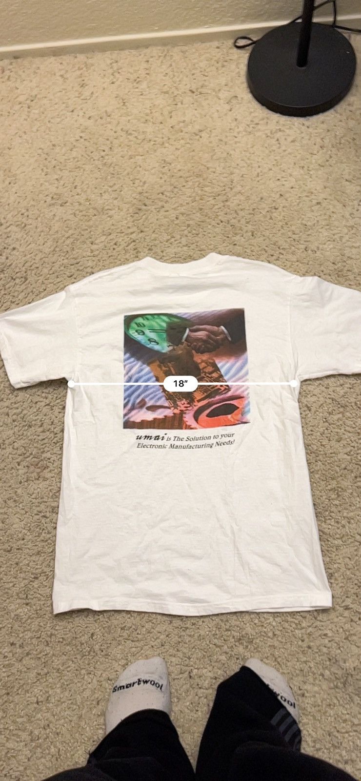 Vintage Vintage Y2K 2000s Umai electronics tee Size US M / EU 48-50 / 2 - 4 Thumbnail