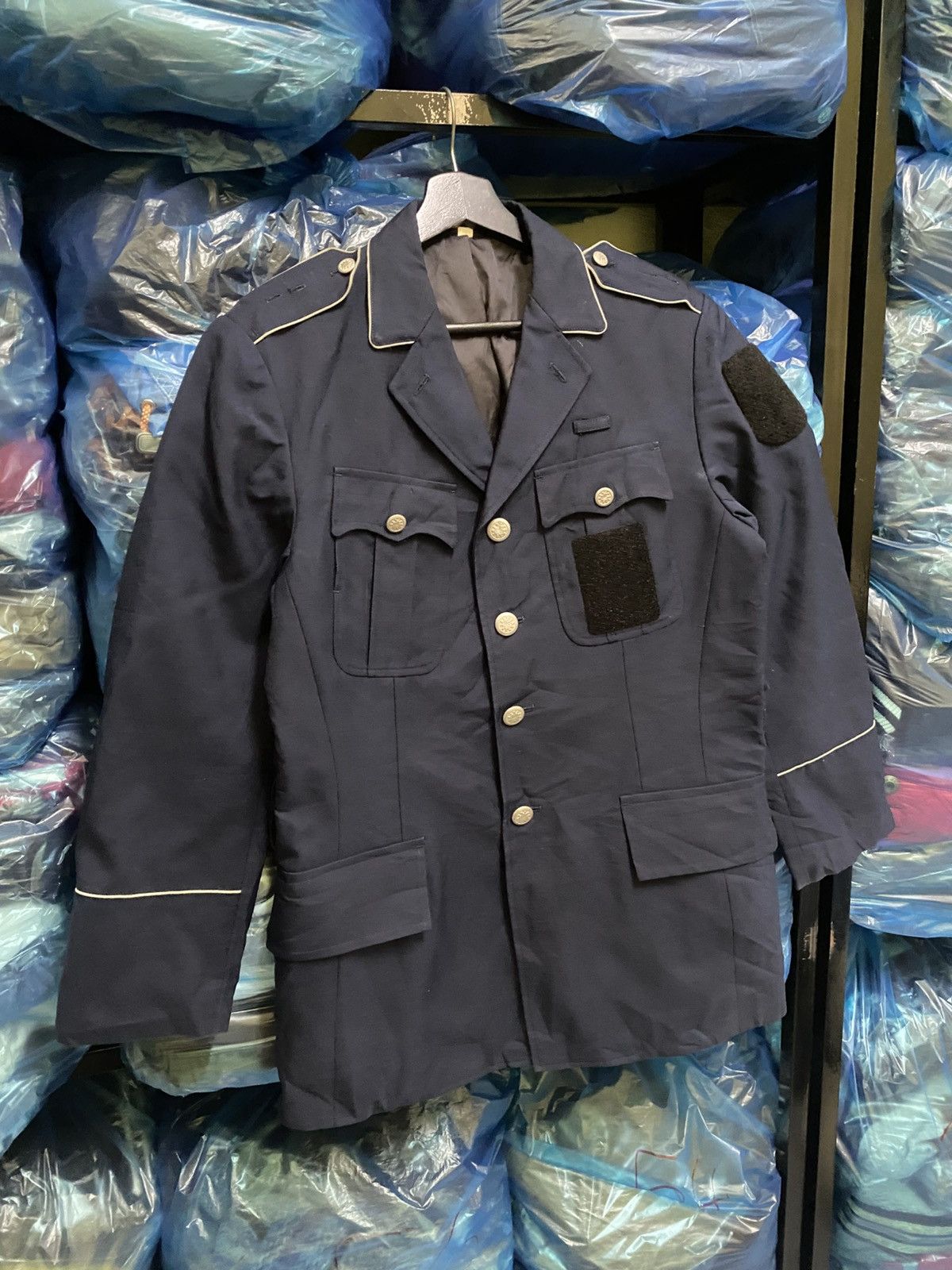 Other VINTAGE 80S MILITARY UNIFORM JACKET Size US M / EU 48-50 / 2 - 3 Thumbnail