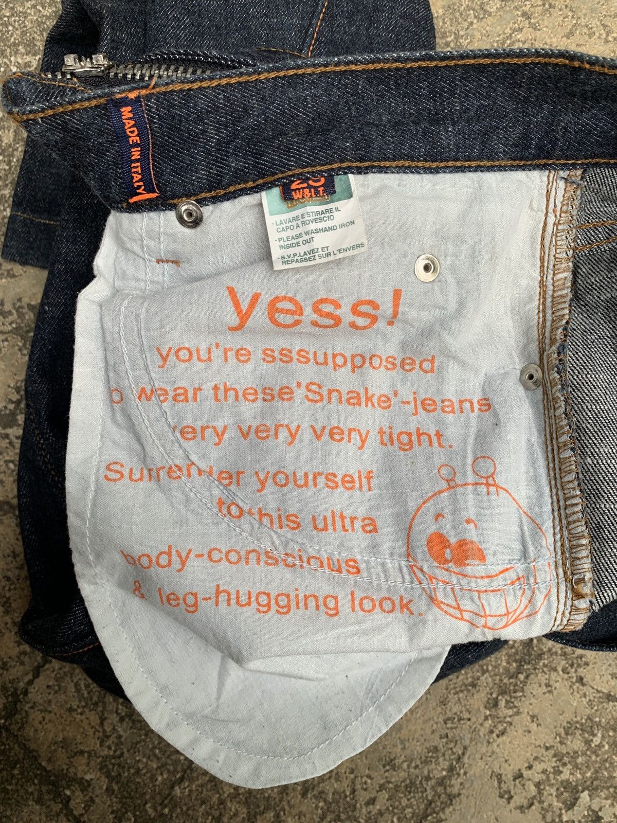 Designer × W&LT × Walter Van Beirendonck Walter van Beirendonck W&LT Snake Jeans Pants Size US 28 / EU 44 - 3 Thumbnail