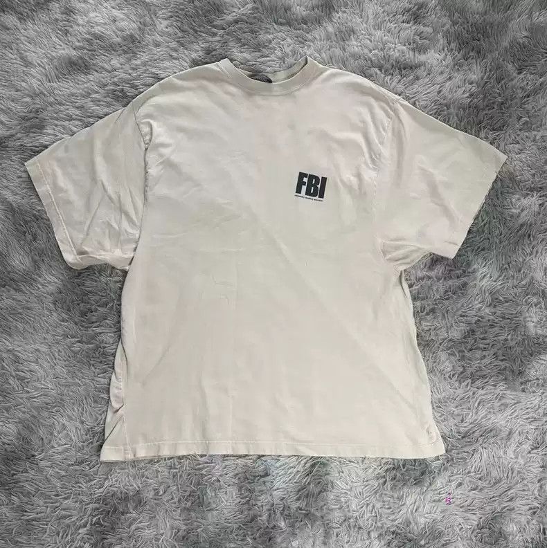 Balenciaga Balenciaga FBI short sleeved shirt | Grailed