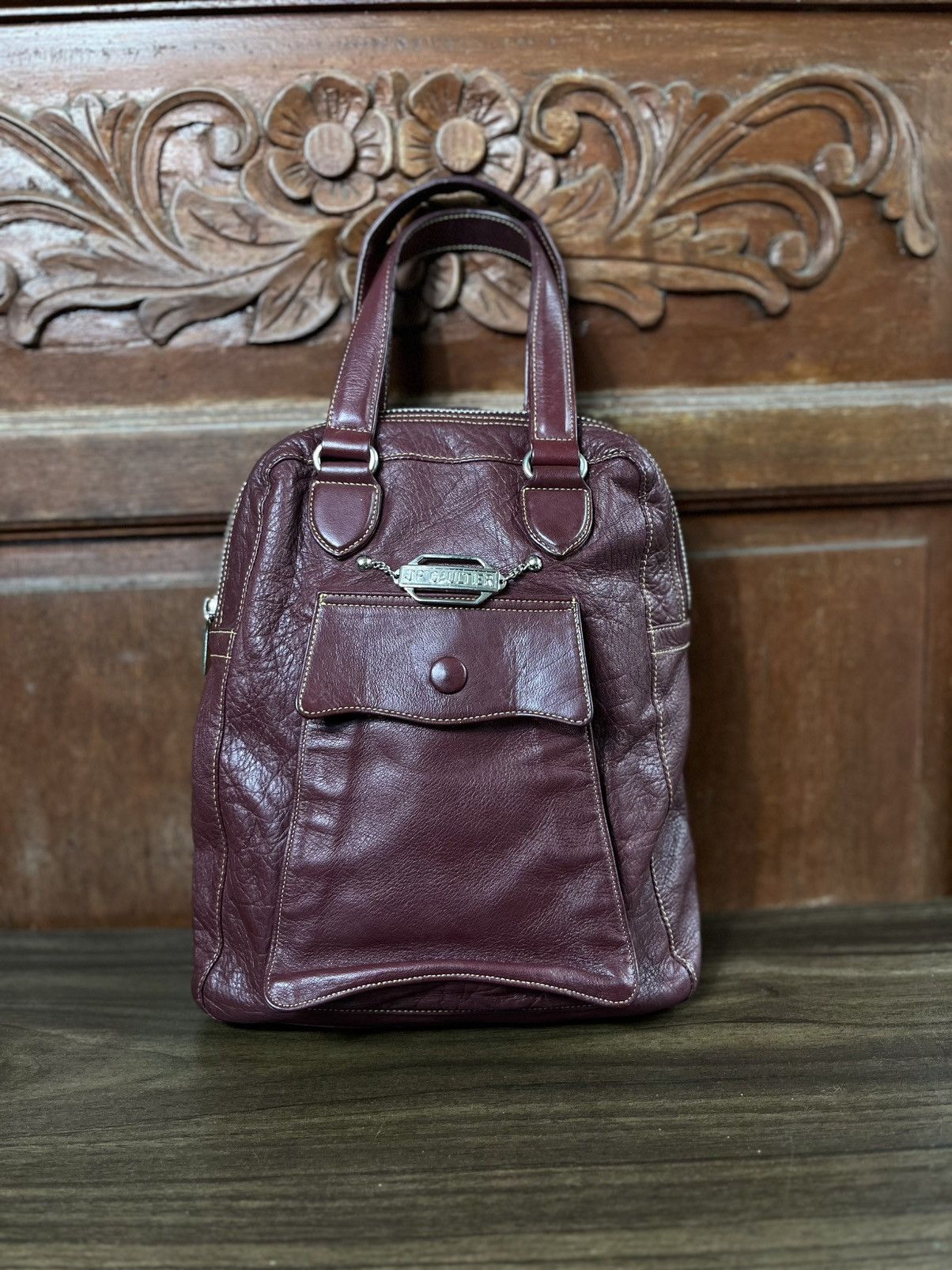 Jean Paul Gaultier VINTAGE JEAN PAUL GAULTIER LEATHER HANDBAG Size ONE SIZE - 1 Thumbnail