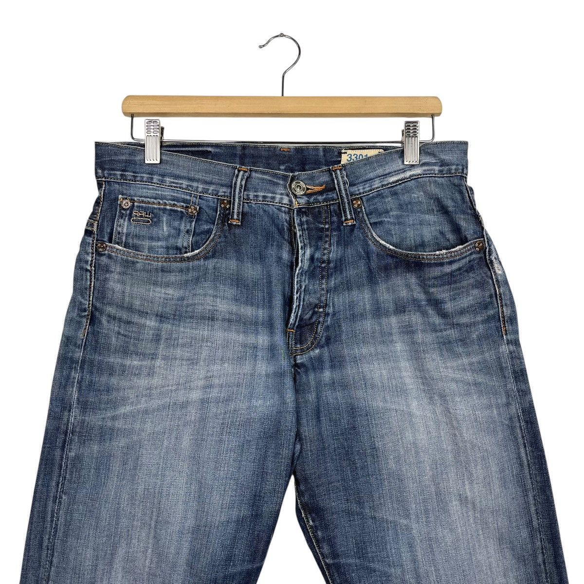 G-Star Vintage G Star Raw Denim Jeans Size US 32 / EU 48 - 2 Thumbnail