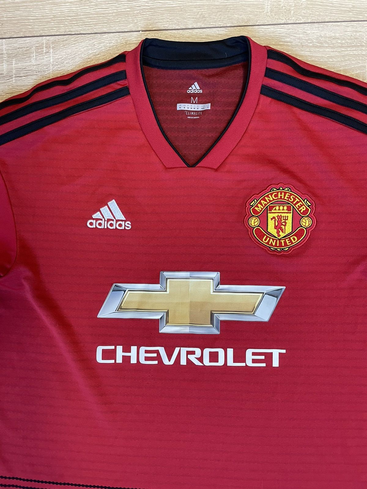 Adidas Manchester United 2018/2019 Adidas Football Shirt Jersey Size US M / EU 48-50 / 2 - 2 Thumbnail