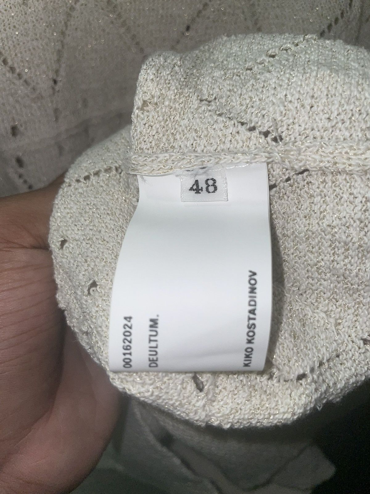 Kiko Kostadinov Kiko Kostadinov SS24 Beige & Yellow Brecht Turtleneck Size US M / EU 48-50 / 2 - 17 Thumbnail