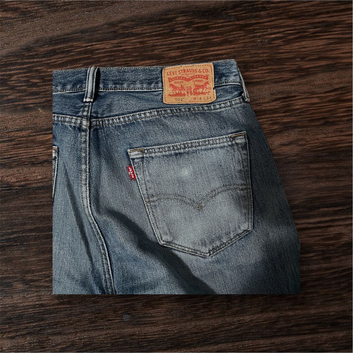 Levi's Jeans Levi's 501 Original W34 L34 | Denim Blu Straight Size US 34 / EU 50 - 6 Thumbnail