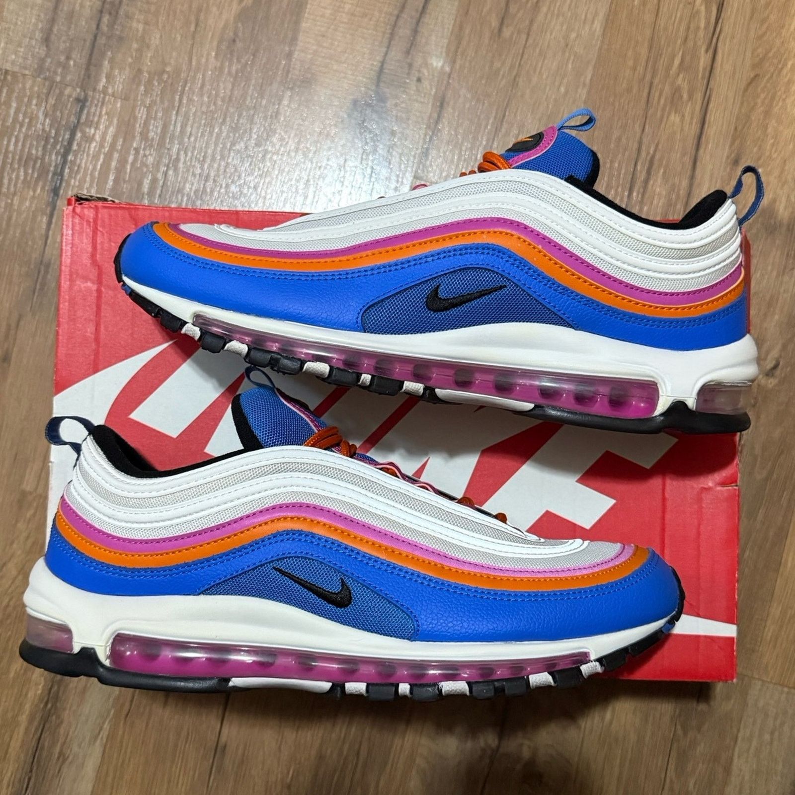 Nike Nike Air Max 97 Active Fuchsia Multi-Color Size US 11 / EU 44 - 8 Thumbnail