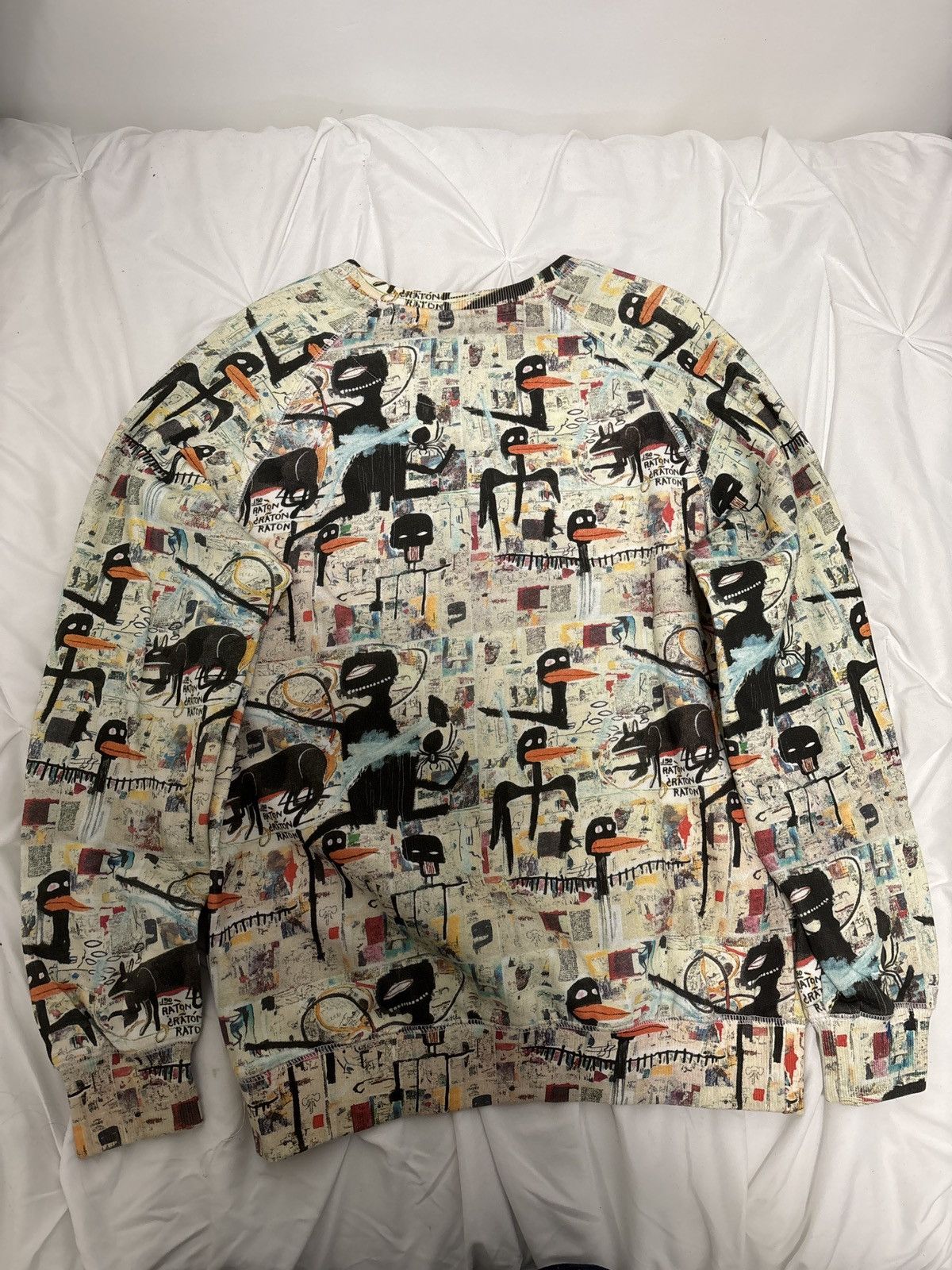Eleven Paris × Jean-Michel Basquiat Eleven Paris x Jean-Michel Basquiat Art Sweatshirt – Size M Size US M / EU 48-50 / 2 - 2 Thumbnail