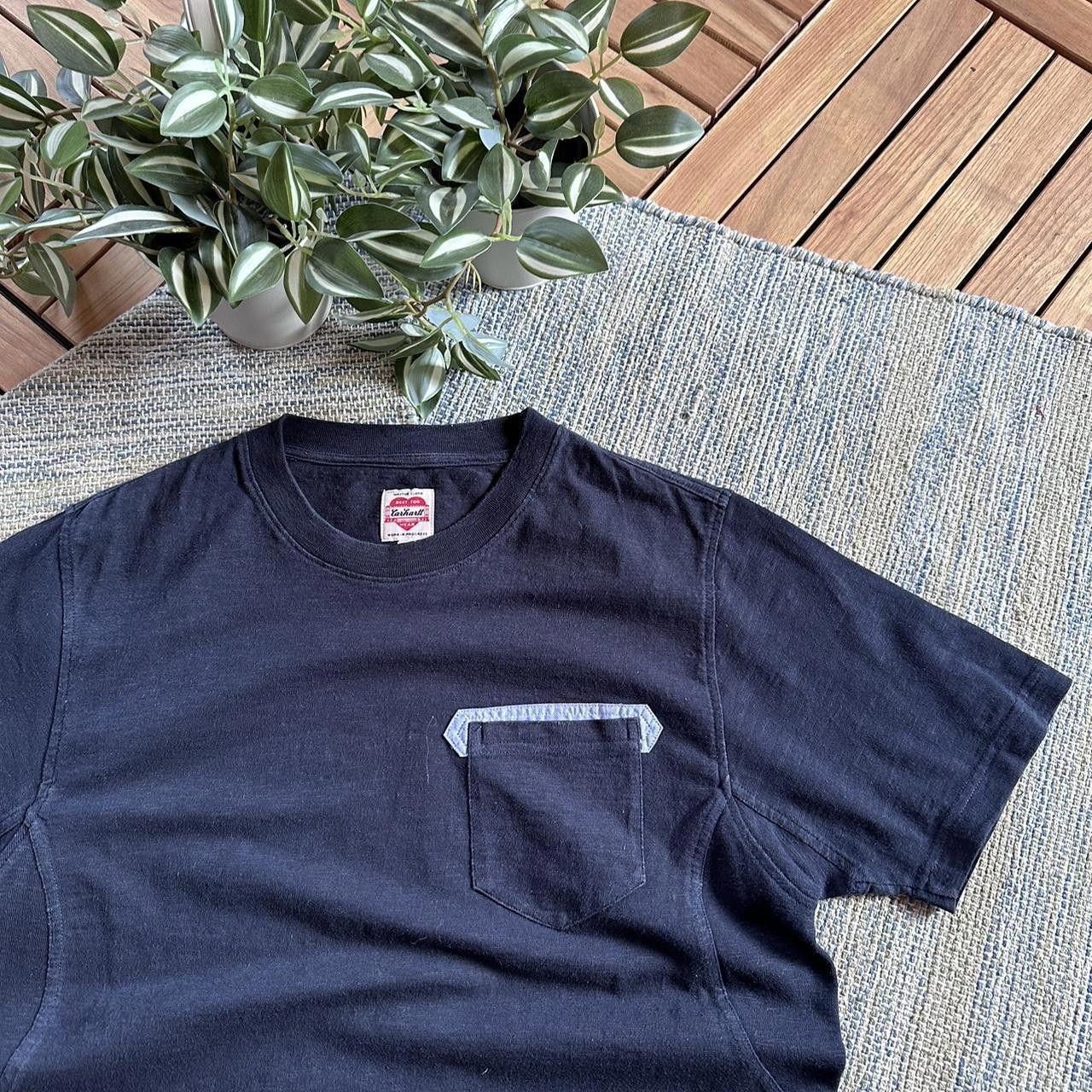 Carhartt Vintage Y2K Carhartt Workwear Tee T-shirt Size US L / EU 52-54 / 3 - 3 Thumbnail
