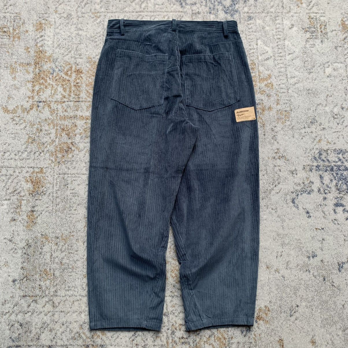 Japanese Brand Rare Japanese Brand BJHG Corduroy Baggy Wide Pants Size US 34 / EU 50 - 1 Thumbnail