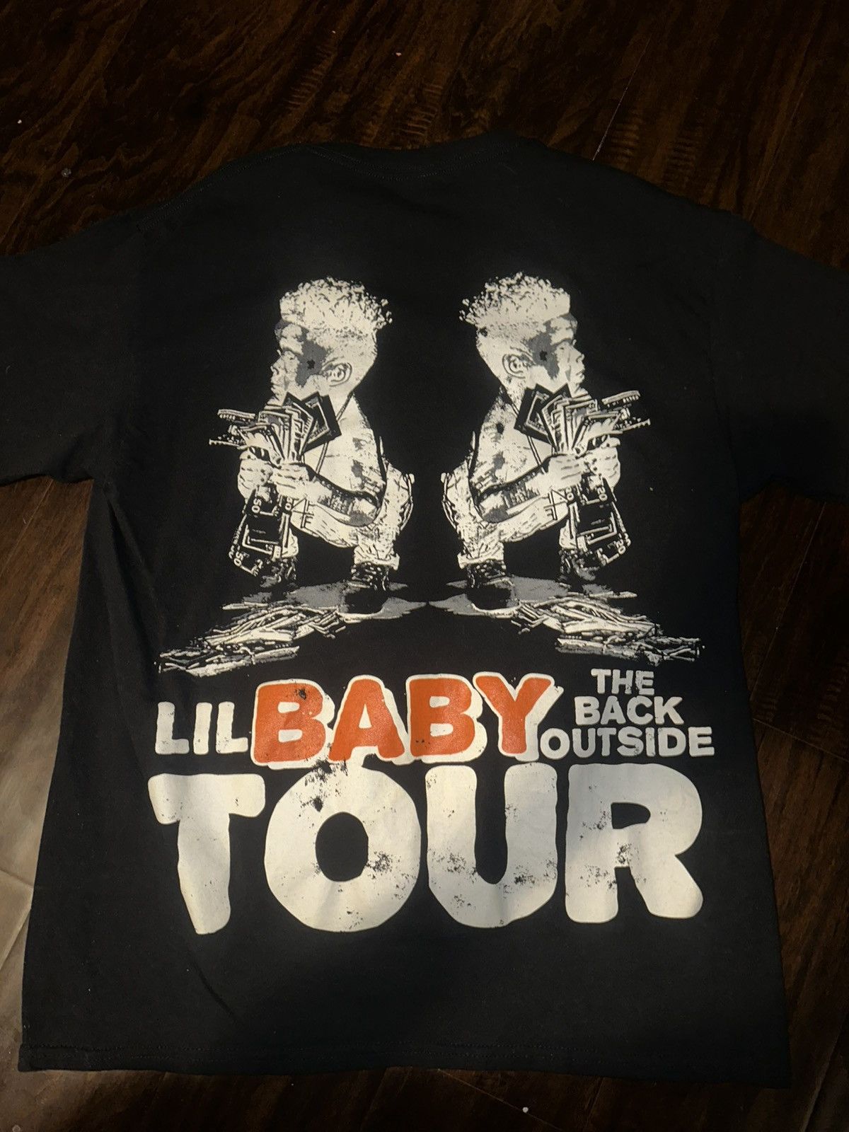 Rap Tees Lil Baby Wham Wham Wham Back Outside Tour Size L Size US L / EU 52-54 / 3 - 2 Thumbnail