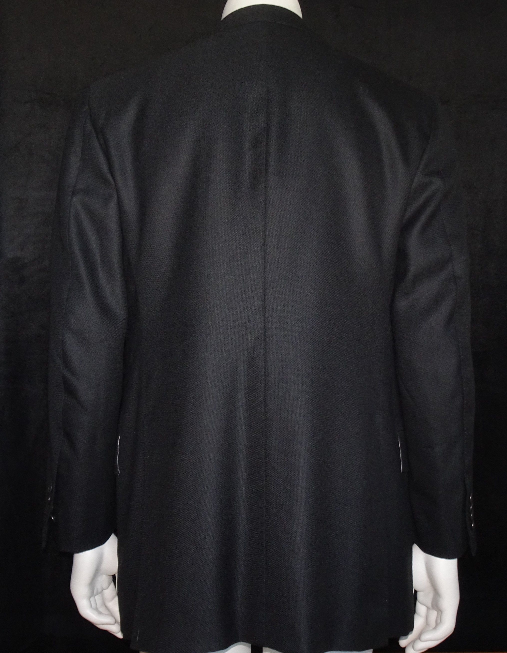 Luigi Borrelli BORRELLI NAPOLI HANDMADE DOUBLE BREASTED BLAZER Size 50R - 3 Thumbnail