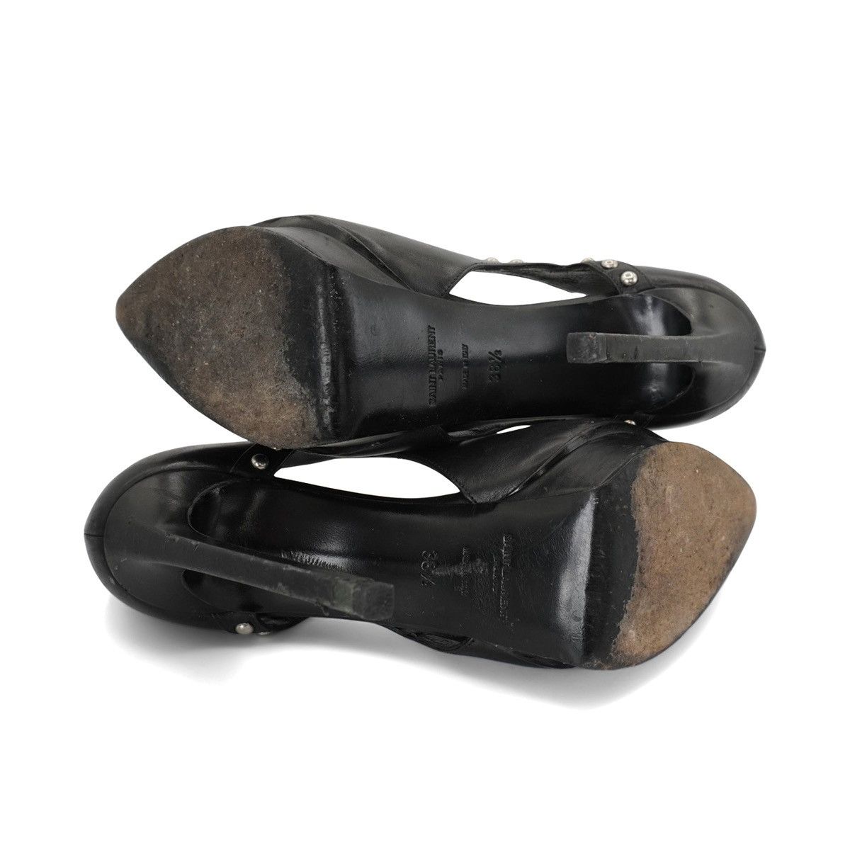 Saint Laurent Paris Saint Laurent Paris 'Janis' Studded Pumps Size US 8.5 / IT 38.5 - 5 Thumbnail
