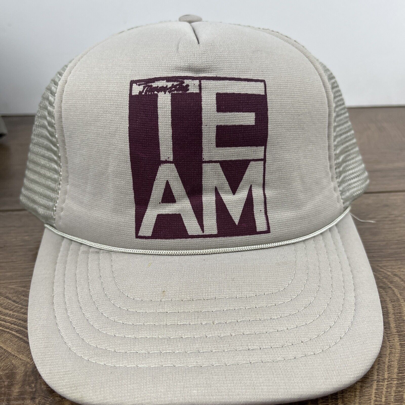 Other TEAM Hat TEAM Gray Hat Adjustable Snapback Adult Size Hat Gr Size ONE SIZE - 4 Thumbnail