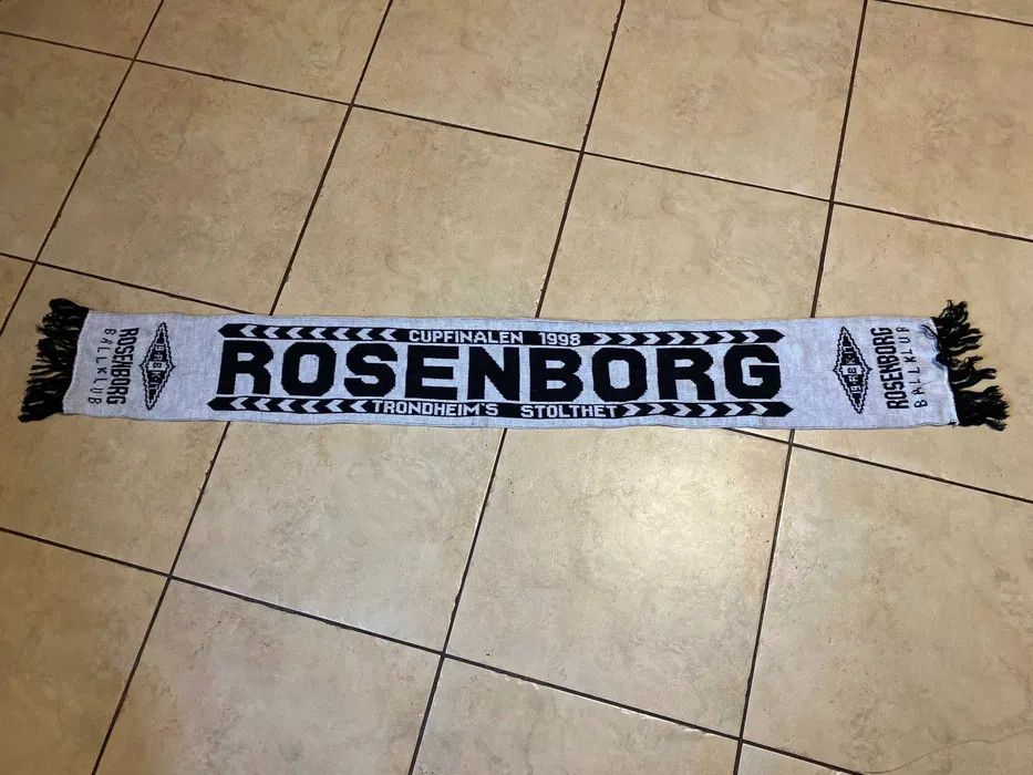 Other Vintage football scarf ROSENBORG TRONDHEIM BK - UNIQUE Size ONE SIZE - 3 Thumbnail