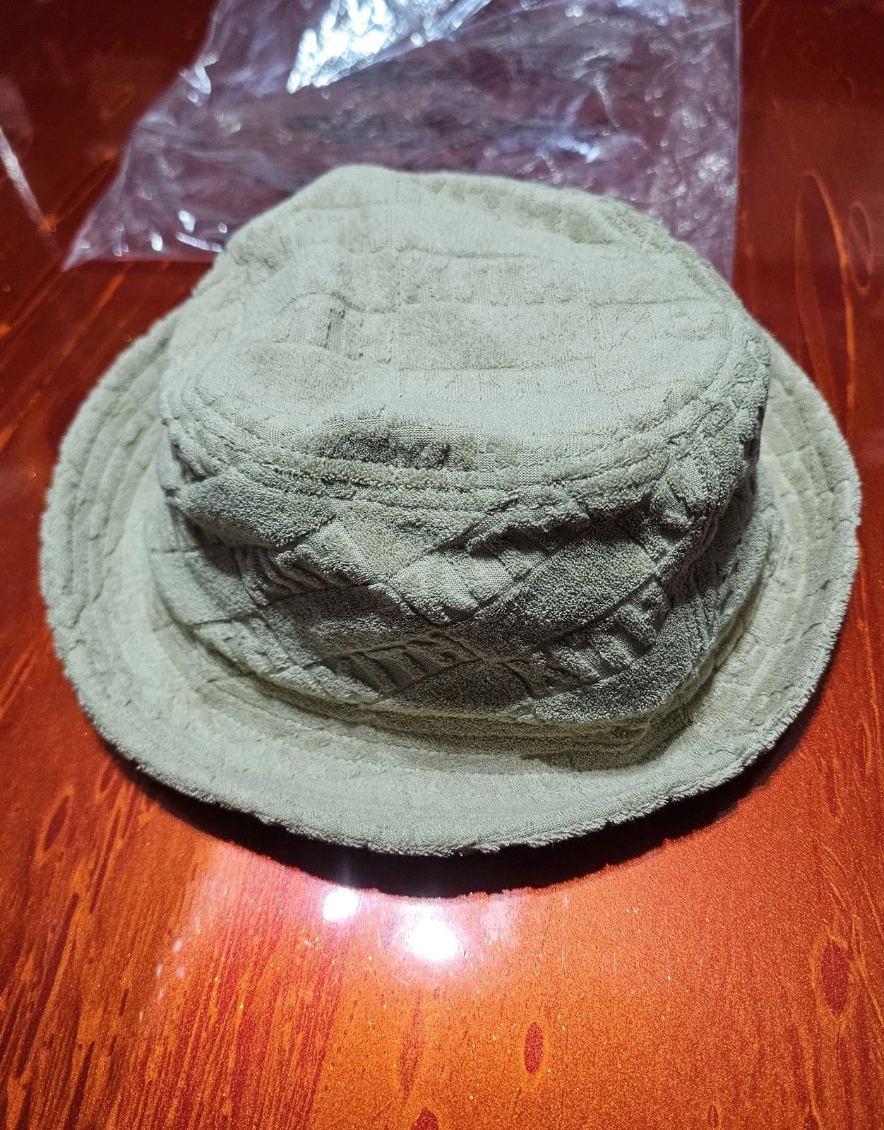 Kith Kith Terry Bucket Hat in Canvas Colorway All Over Jacquard Size ONE SIZE - 5 Thumbnail