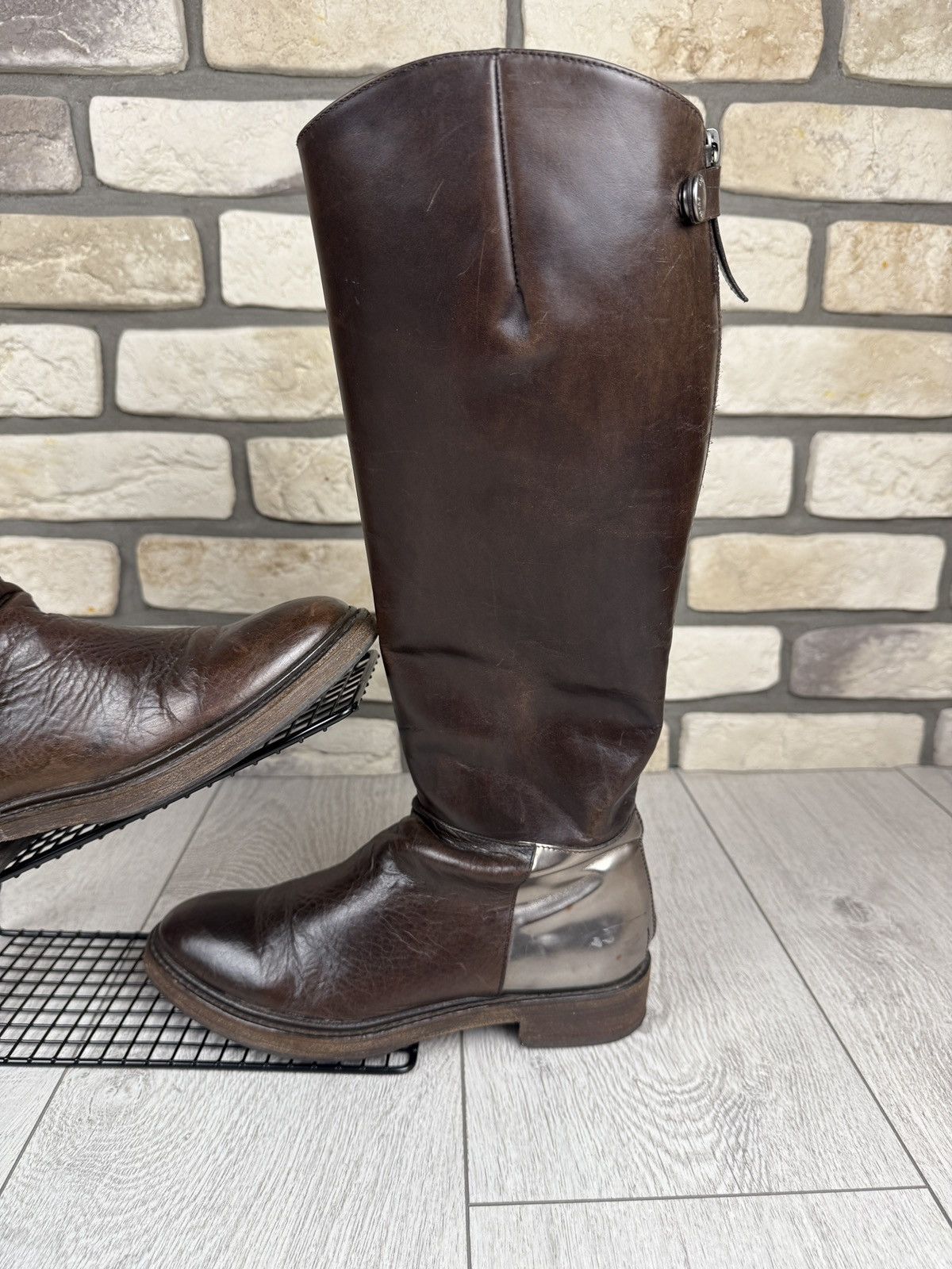 Brunello Cucinelli × Designer Very rare Brunello Cucinelli Leather boots Size US 7 / IT 37 - 2 Thumbnail