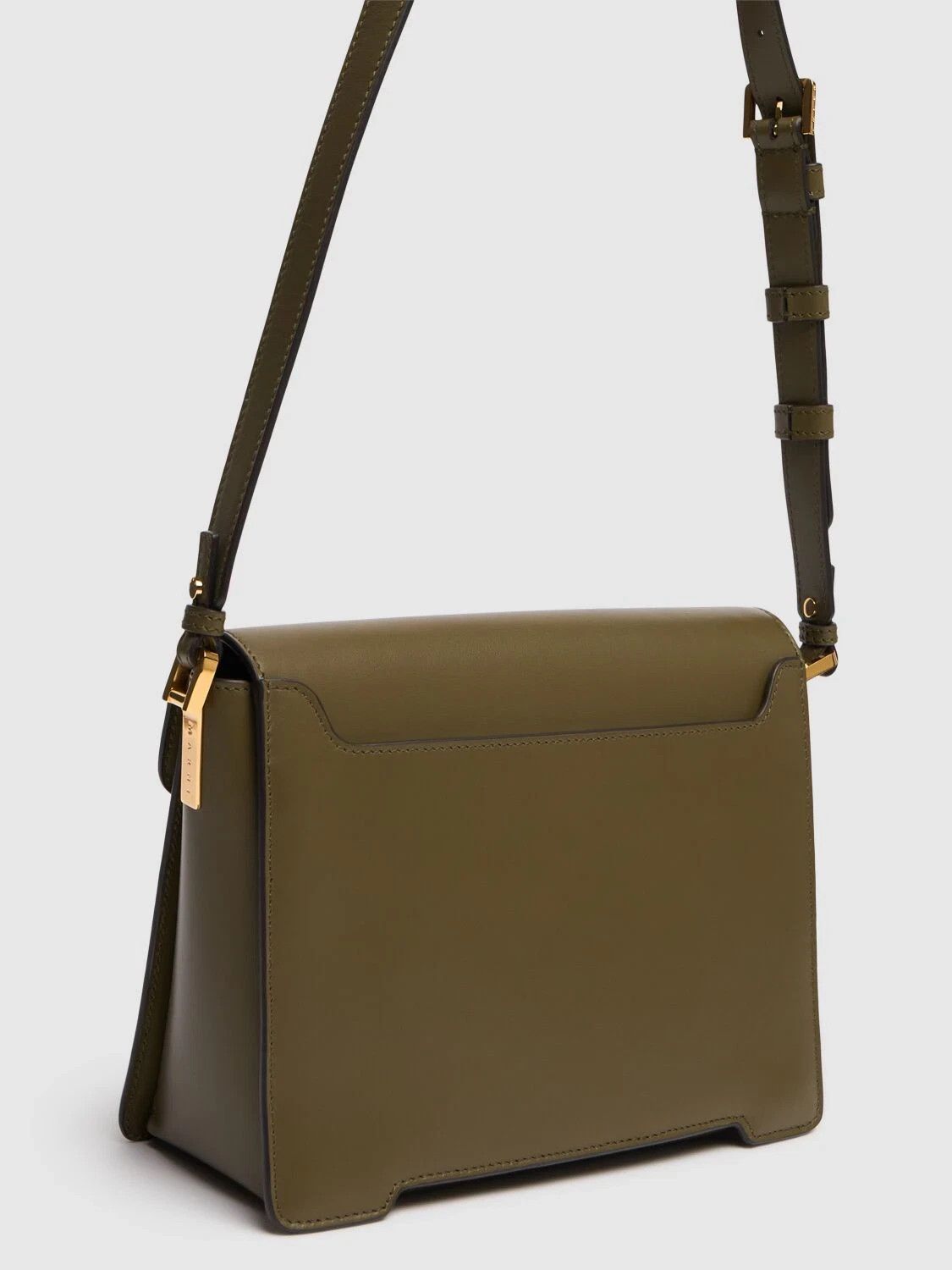 Marni MARNI Trunkaroo Medium Deep Sage Green Bag Size ONE SIZE - 3 Thumbnail