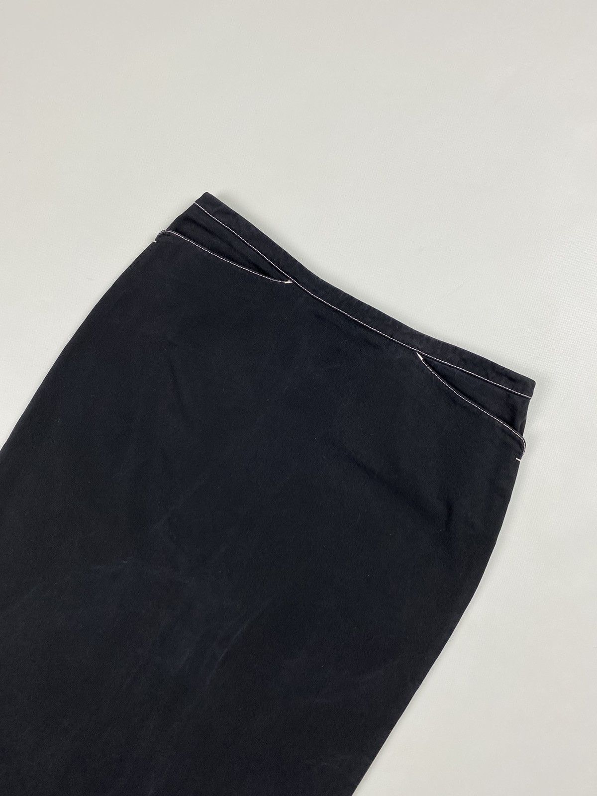 Prada Prada ladies cotton pencil skirt size 42 Size 28" / US 6 / IT 42 - 4 Thumbnail