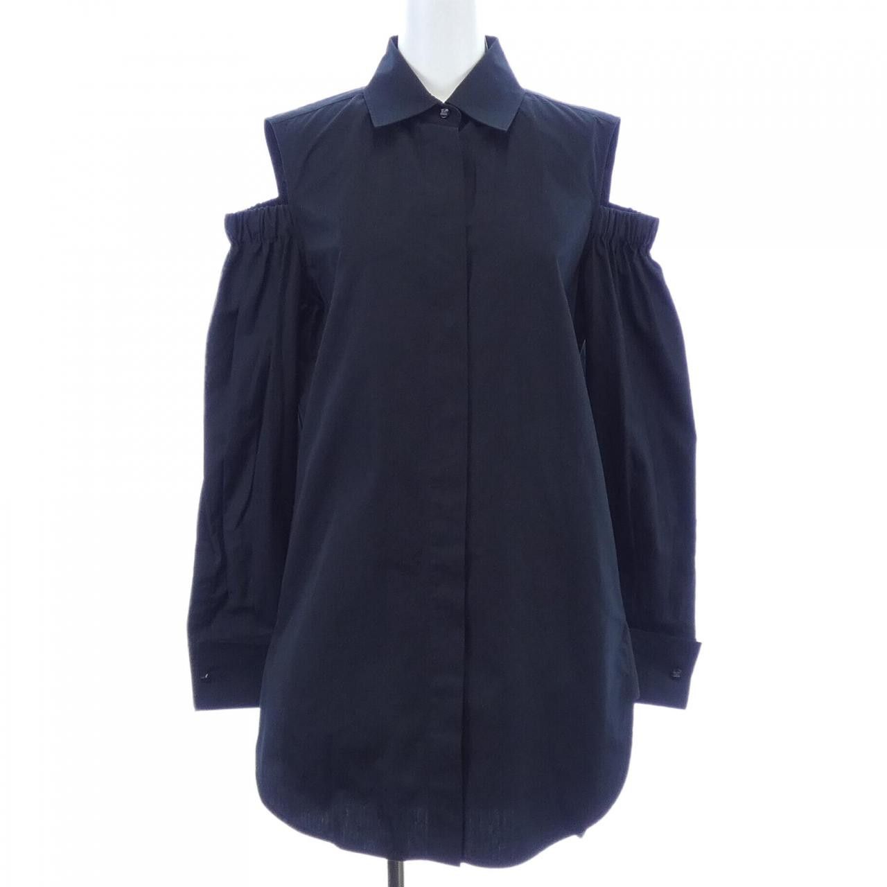 Max Mara Max Mara Max Mara Cotton Shirt Textile Dress Shirt 1119103 DUTY FREE for USA Size ONE SIZE - 1 Thumbnail