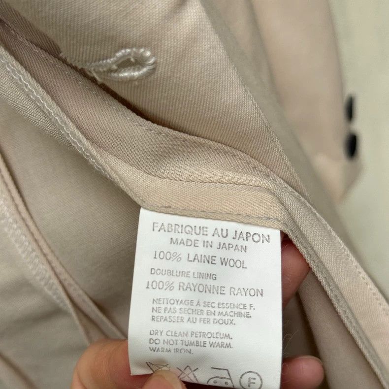 Yohji Yamamoto Yohji Yamamoto size s Asymmetric structure blazer 2505-Nex Size 36S - 5 Thumbnail
