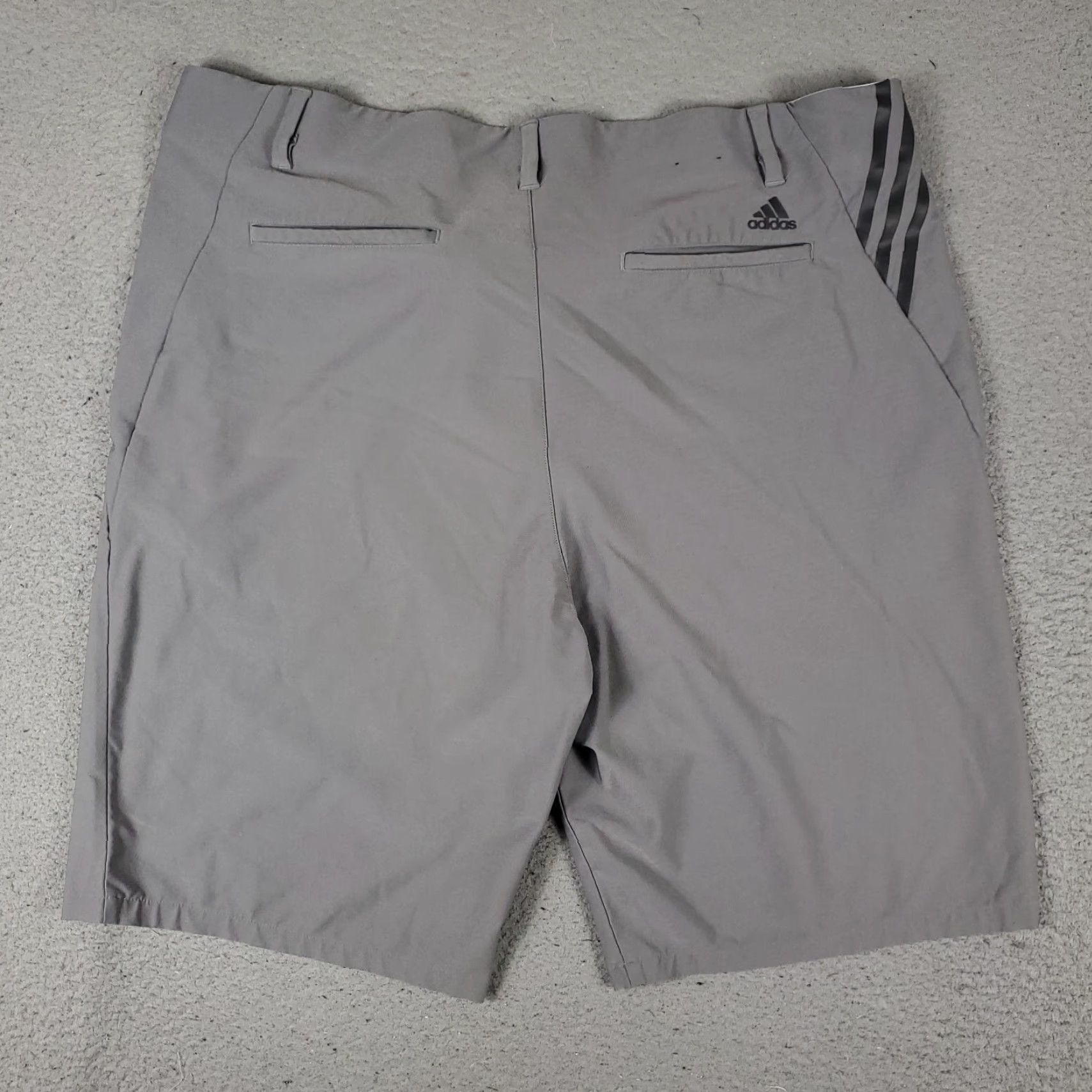 Adidas Adidas Shorts Mens 40 Gray Golf Casual Chino Flat Front Slash Pockets Size US 40 / EU 56 - 7 Thumbnail