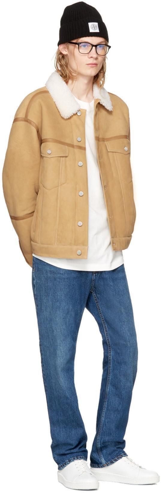 Alexander Wang Alexander Wang Shearling Trucker Khaki Medium / Large Size US M / EU 48-50 / 2 - 12 Thumbnail
