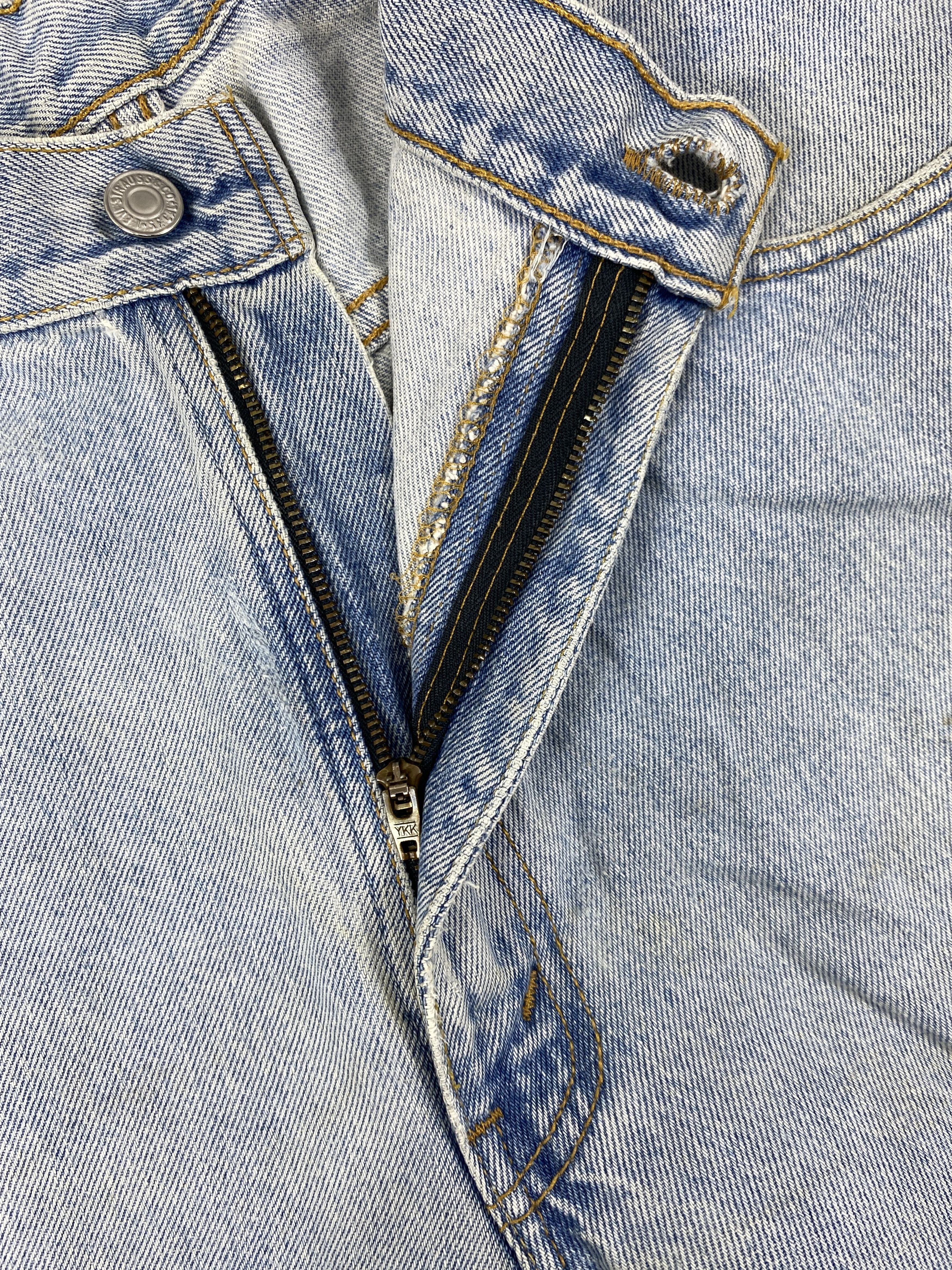 Levi's Light Blue Wash Vintage Levi's 560 35x37 Denim -JN1948 Size US 35 - 6 Thumbnail