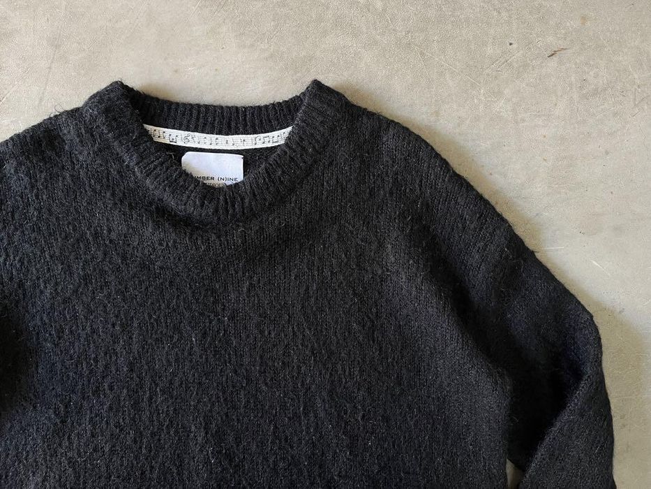 Number (N)ine Mohair Knit Sweater | Grailed