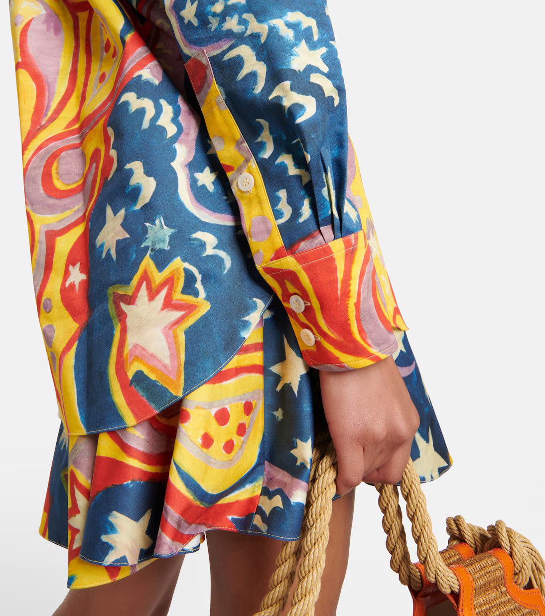 Marni o1y1125 Patterned Shirt in Multicolor Size XS / US 0-2 / IT 36-38 - 5 Thumbnail