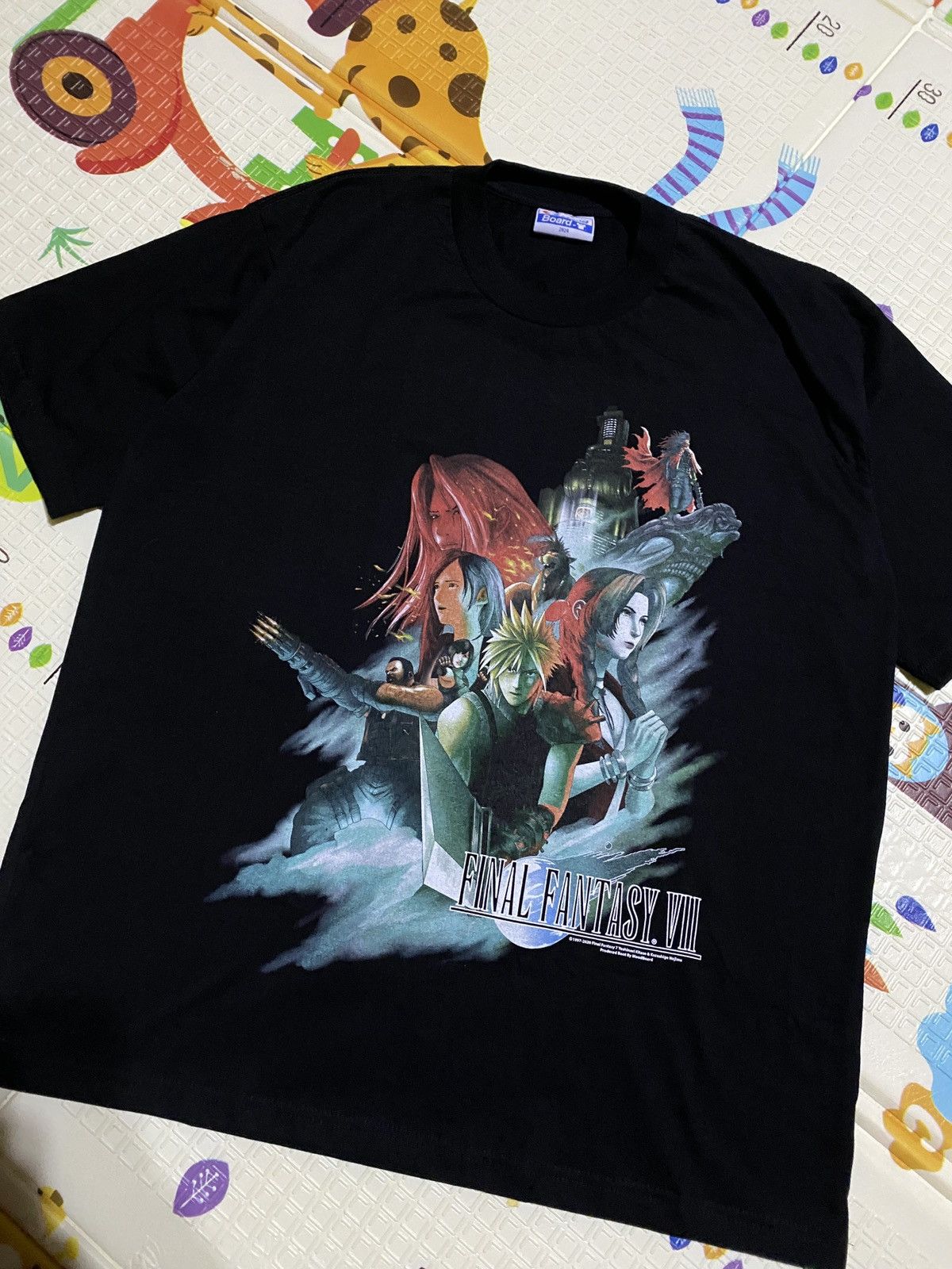Anime Rare Final Fantasy VII Squaresoft Fanmade MoodBoard Tee Size US XL / EU 56 / 4 - 1 Thumbnail