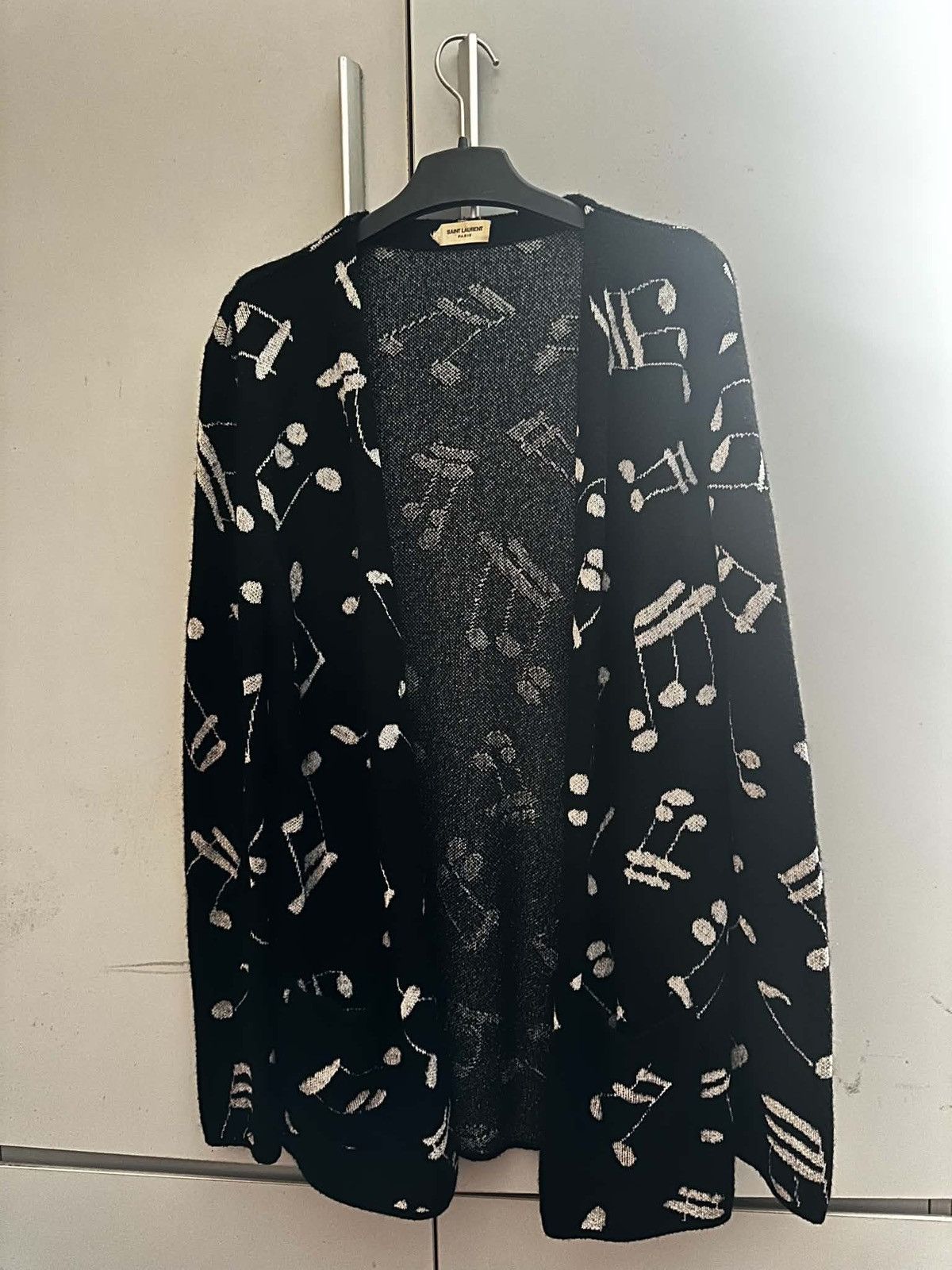 Saint Laurent Paris SAINT LAURENT MUSIC NOTE CARDIGAN SIZE M Size US M / EU 48-50 / 2 - 1 Thumbnail
