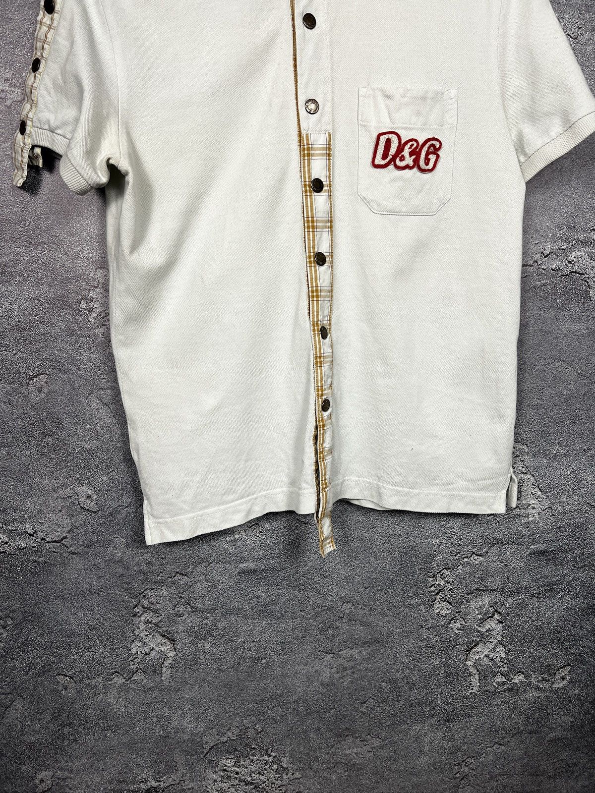 Dolce & Gabbana Vintage Dolce Gabbana Polo Shirt With Logo Size M Size US M / EU 48-50 / 2 - 7 Thumbnail