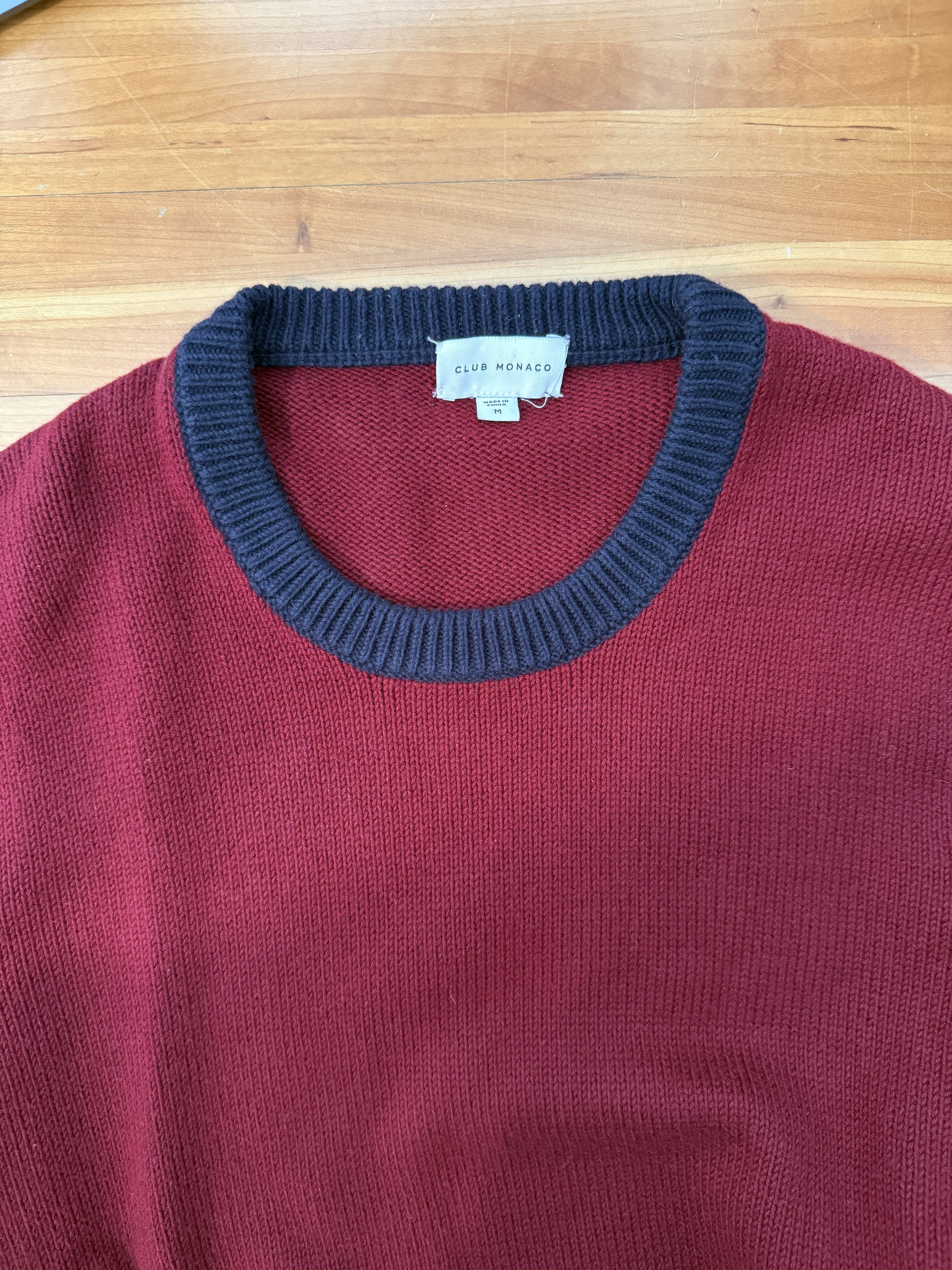 Club Monaco Club Monaco Colorblock Sweater Size US M / EU 48-50 / 2 - 3 Thumbnail