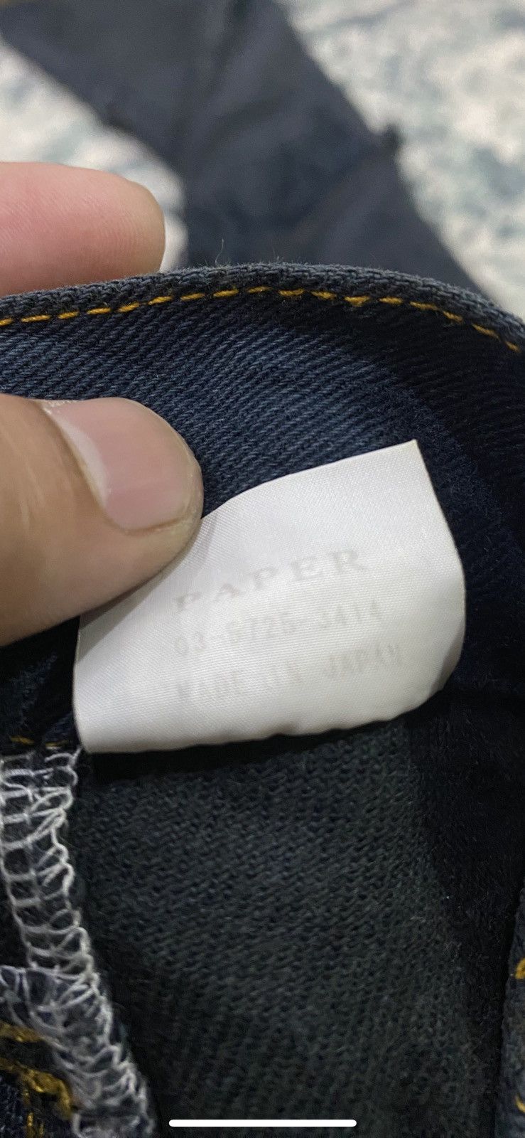 20471120 20471120 PAPER “Recycouture” Reconstructed Denim Size US 35 - 21 Thumbnail