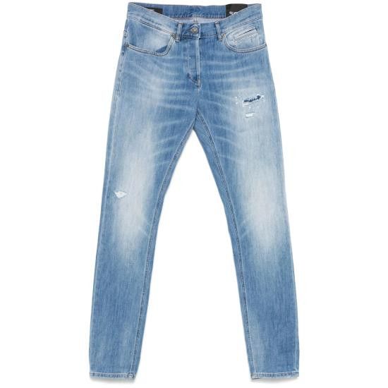 Dondup DONDUP Men Denim Pants UP232 IL5 800 BLUE Size US 38 / EU 54 - 1 Thumbnail