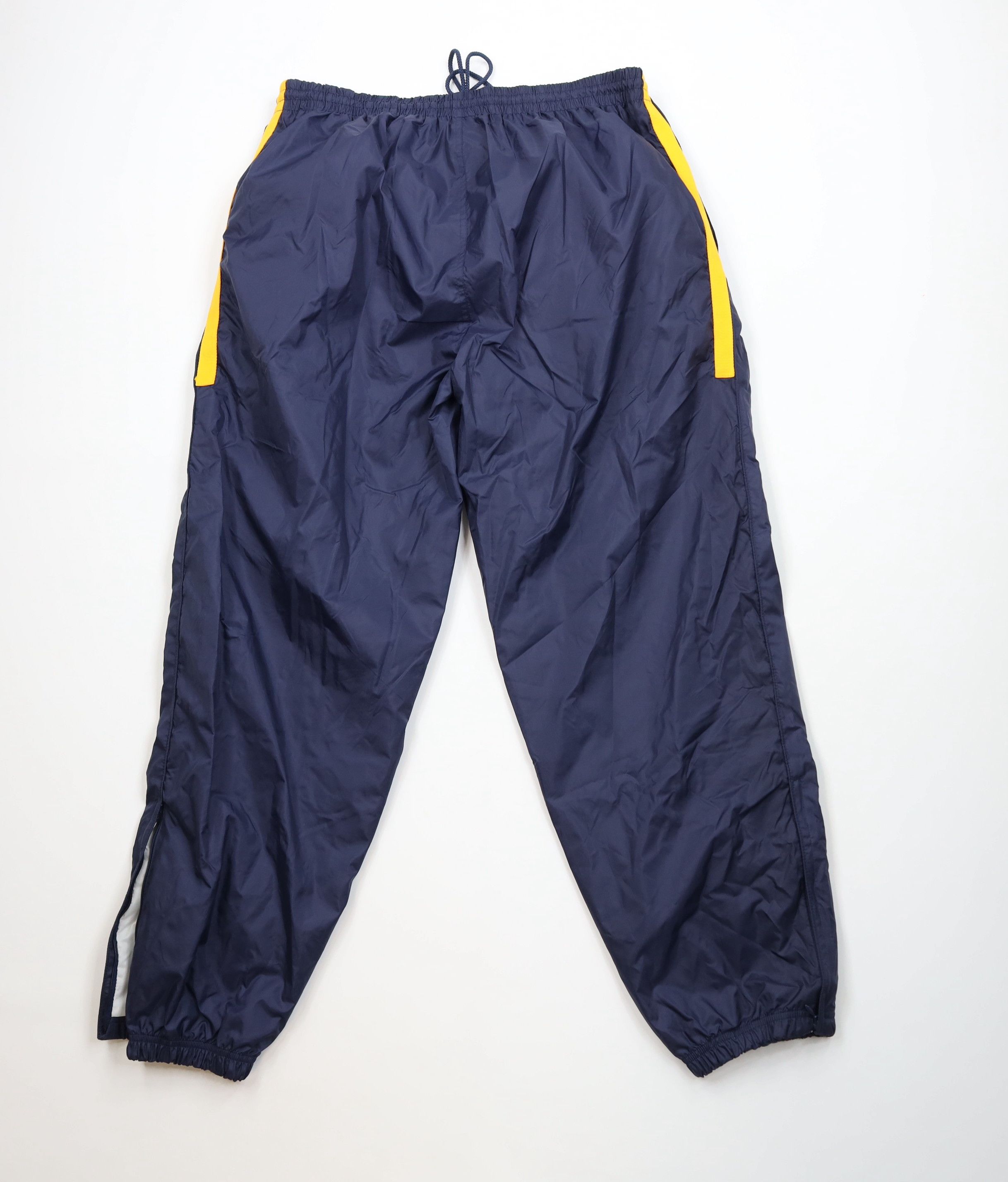 Vintage Vintage 90s University of Michigan Lined Windbreaker Pants Size US 38 / EU 54 - 11 Thumbnail