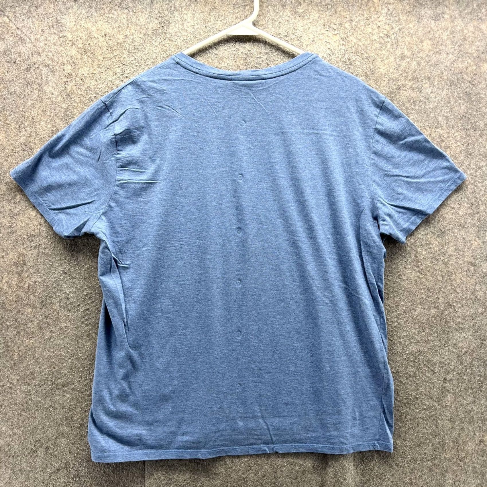 Lacoste Lacoste Shirt Mens XL Blue 100% Pima Cotton Regular Fit Crewneck Logo Tee Size US XL / EU 56 / 4 - 2 Thumbnail