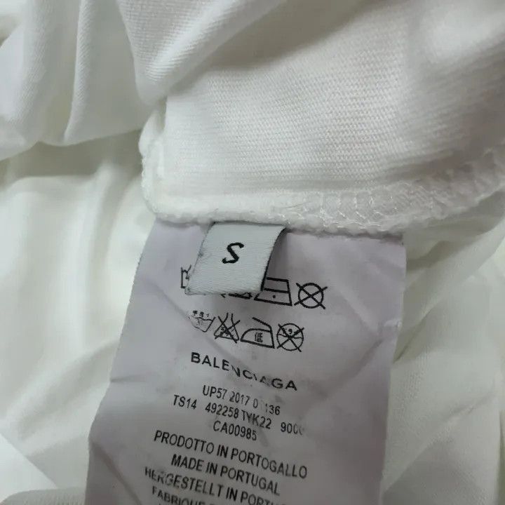 Balenciaga Balenciaga Rainbow Logo Short Sleeve T-Shirt 0079-2507 Size S / US 4 / IT 40 - 3 Thumbnail
