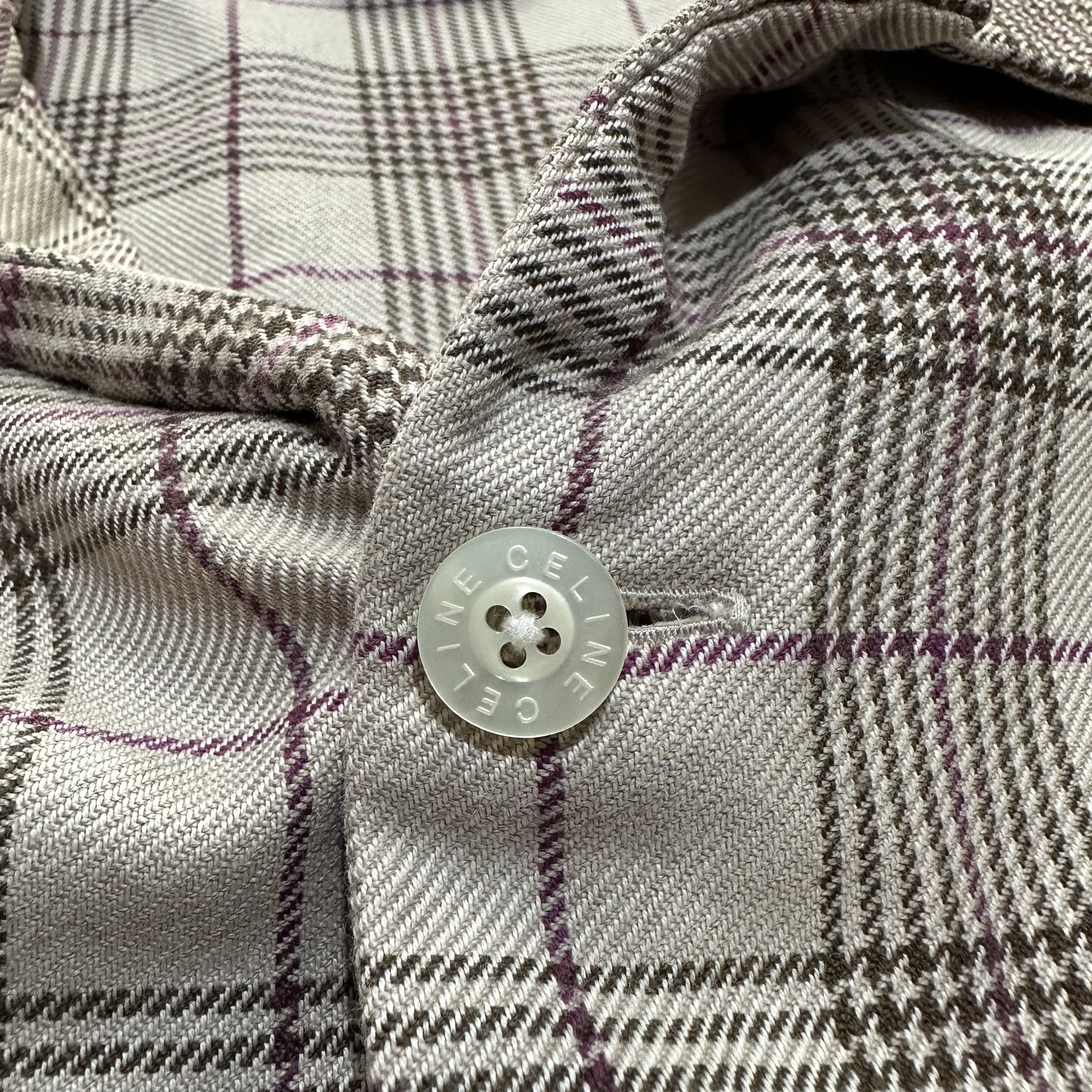Celine Celine Button Ups Shirts Size US XL / EU 56 / 4 - 5 Thumbnail