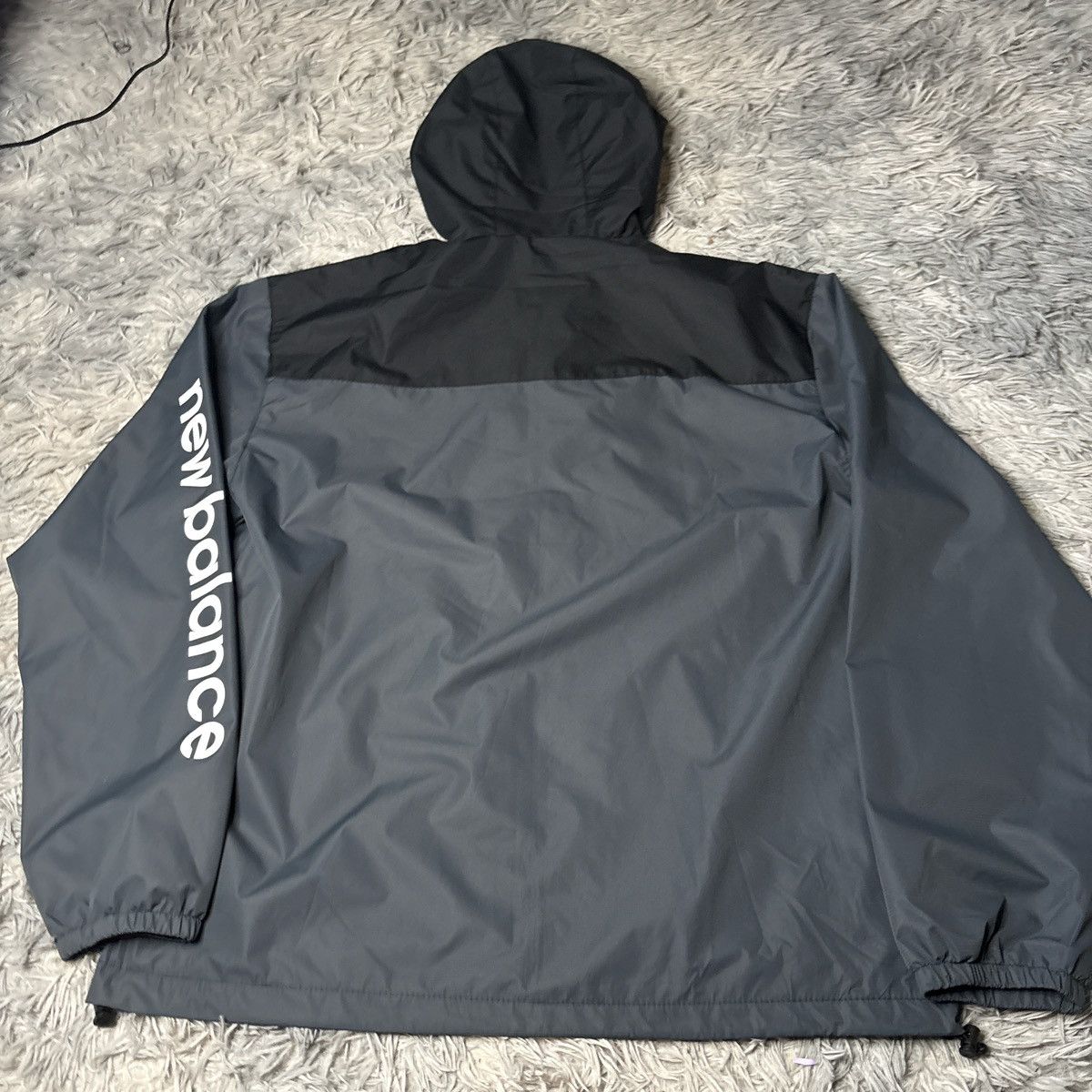 New Balance New Balance grey windbreaker jacket Size US L / EU 52-54 / 3 - 5 Thumbnail