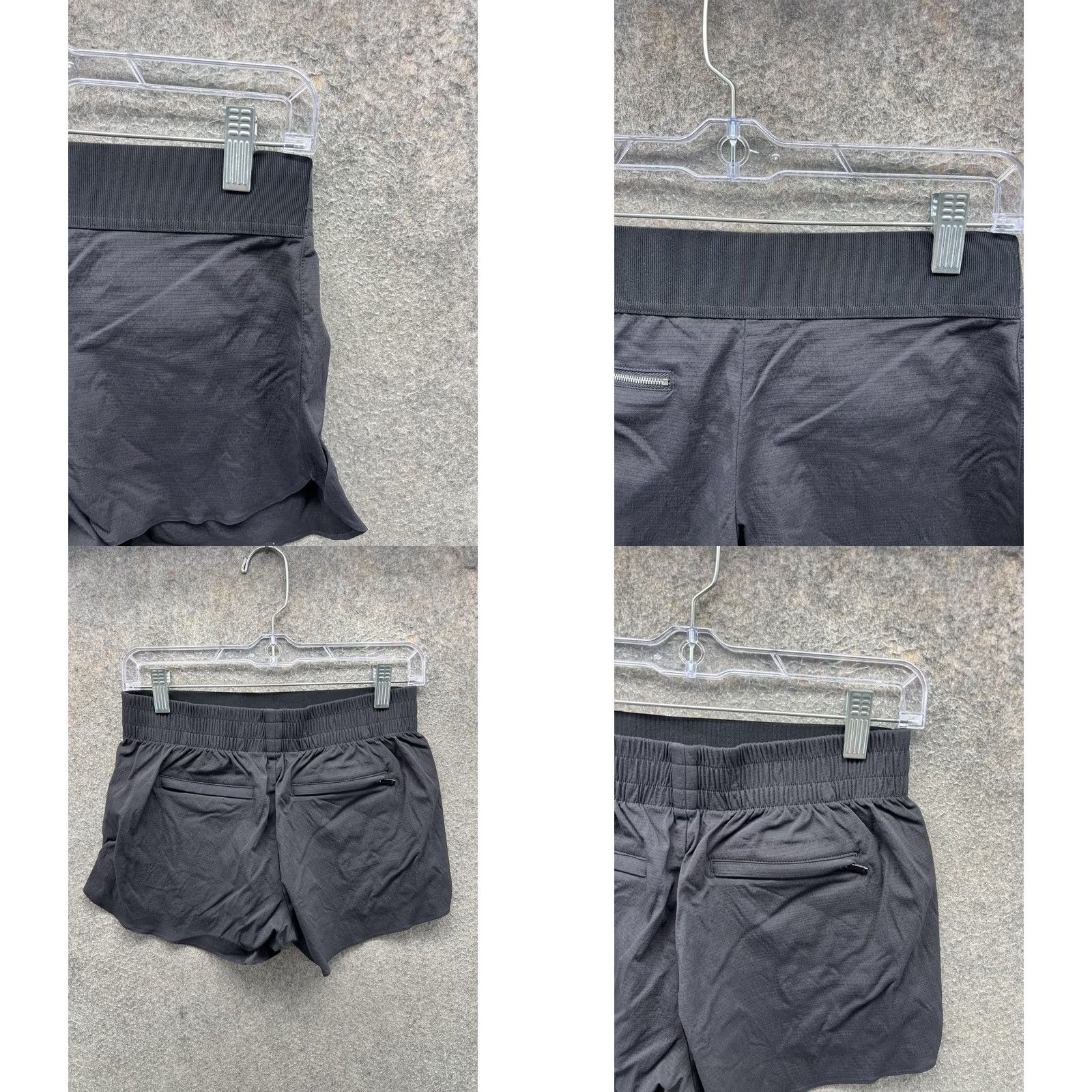 Athleta Athleta Shorts Womens 2 Black 3.5 In Running Athletic Lightweight Zip Pocket Pocketed Back Zip Pockets Athletic Size 26" / US 2 / IT 38 - 8 Thumbnail