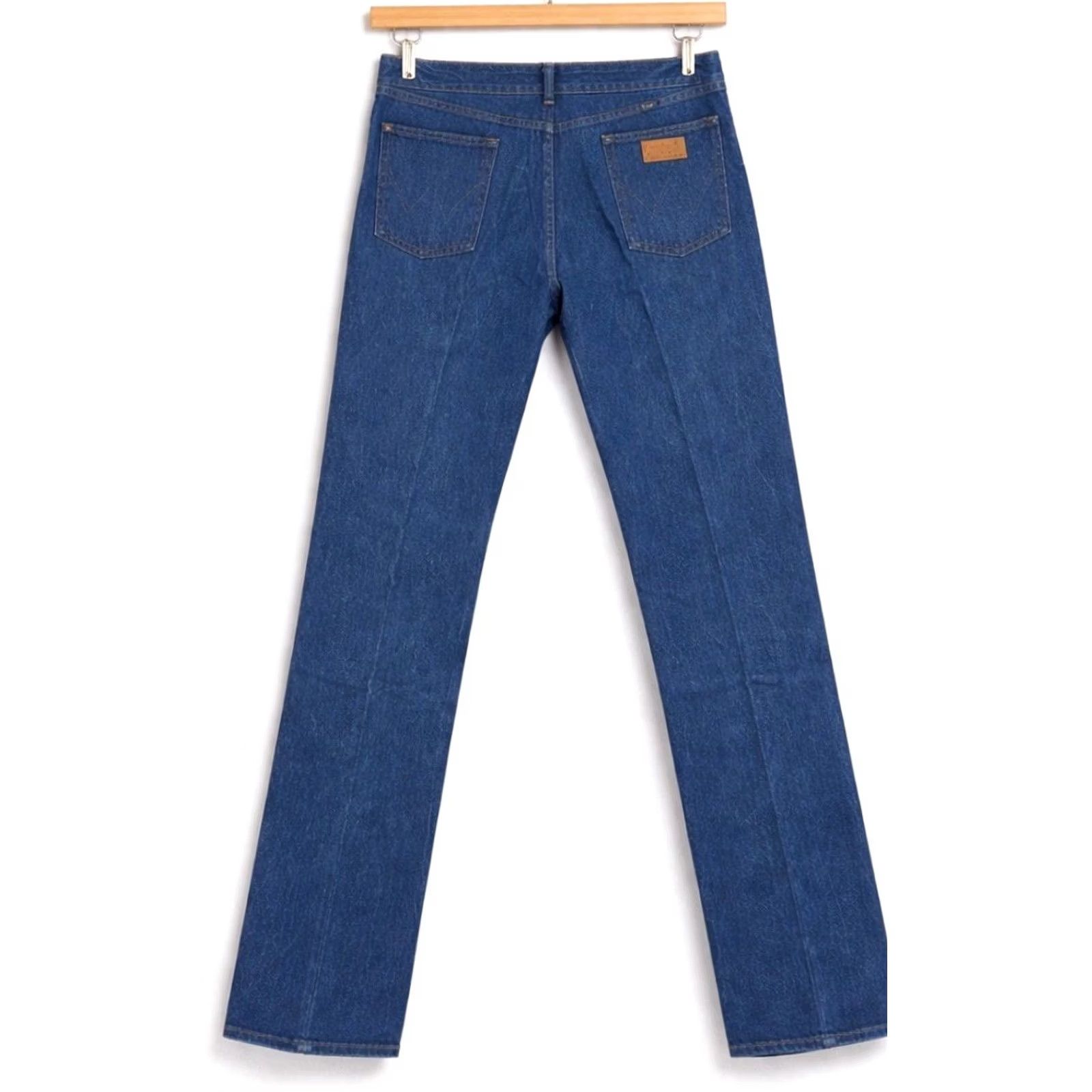 Wrangler Wrangler Jeans Men’s 42x34 Cowboy Cut Medium Denim Wash Regular Straight 100% Cotton Blue Cowboy Wrangler 13MWZ Mens Jeans Size US 42 / EU 58 - 2 Thumbnail