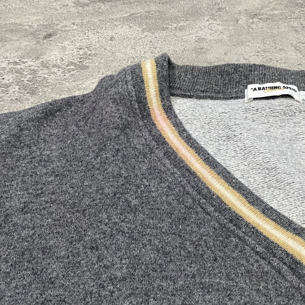 Bape Bape V Neck One Point Sweater Size US XL / EU 56 / 4 - 7 Thumbnail