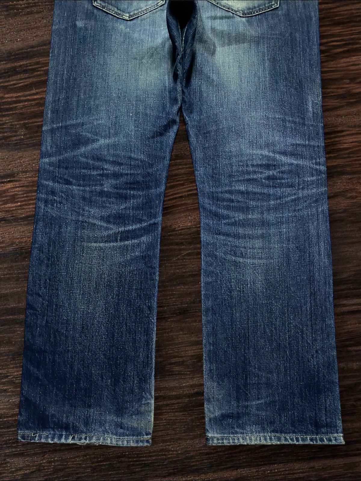 Levi's Vintage Levis 501 Mud Wash Distressed Full Button Loose Jean Size US 32 / EU 48 - 6 Thumbnail