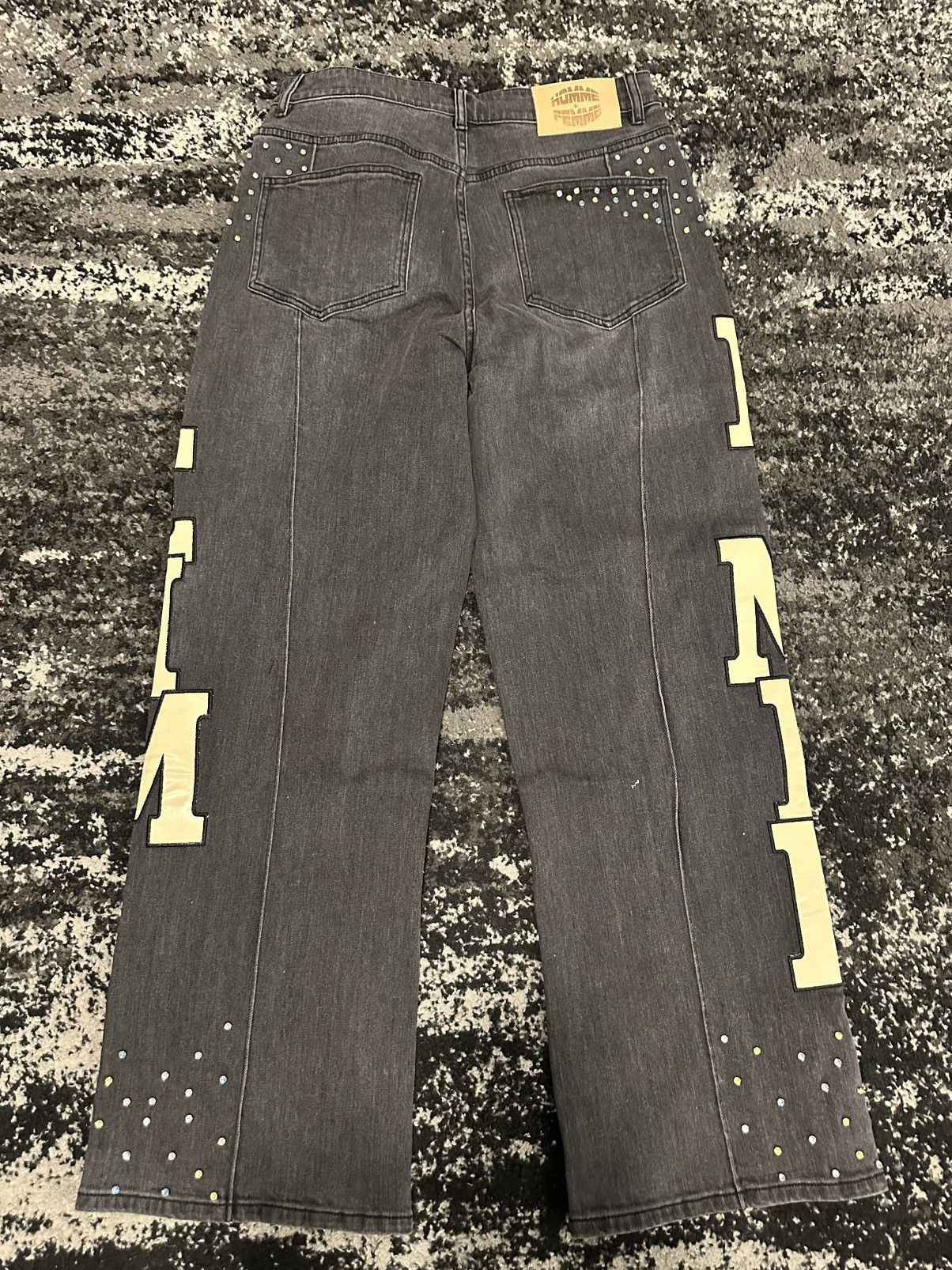 Homme + Femme La HOMME + FEMME Superstar Denim Black Size US 34 / EU 50 - 2 Thumbnail