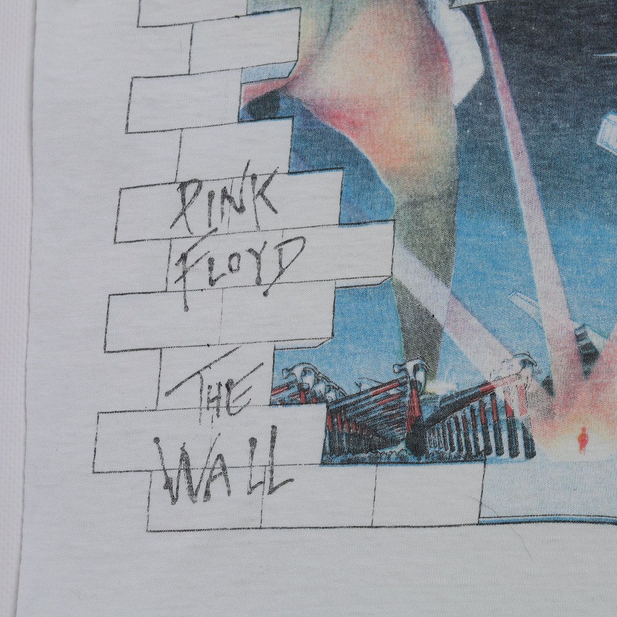 Pink Floyd 80s Pink Floyd The Wall Vintage Tee Rare shirt Gerald Scarfe Size US XS / EU 42 / 0 - 5 Thumbnail