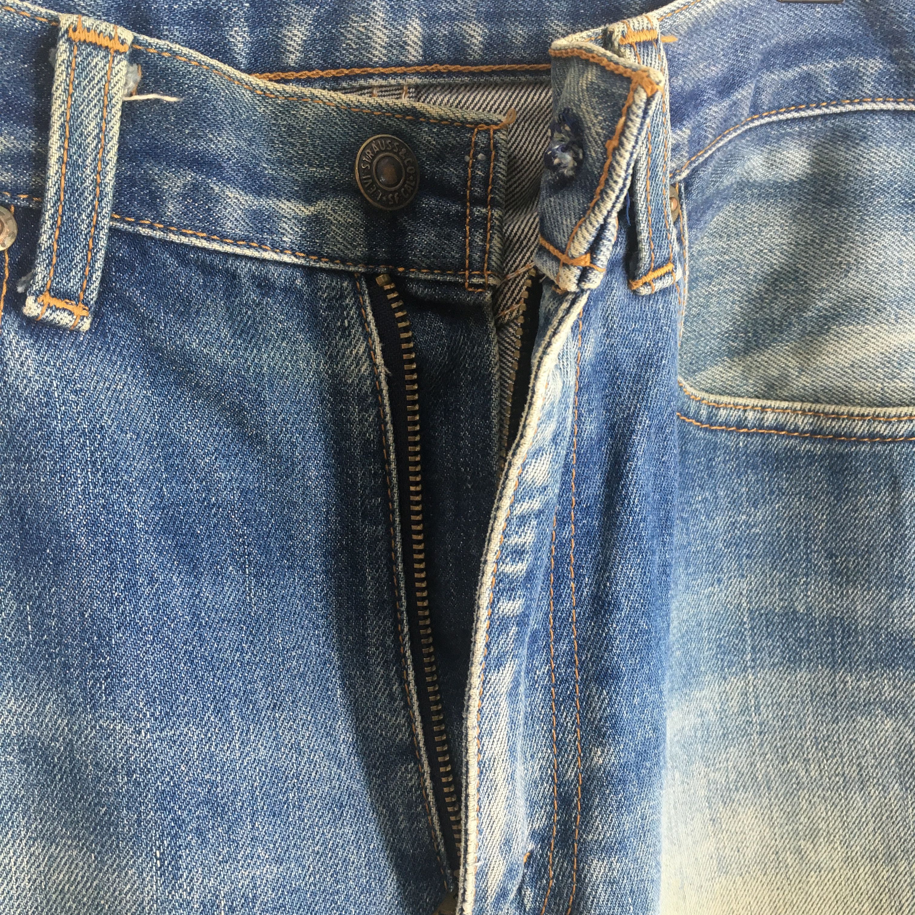 Levi's Size 32x29 Vintage 90s Levis 505 Blue Stonewash Jeans S1963 Size US 32 / EU 48 - 6 Thumbnail