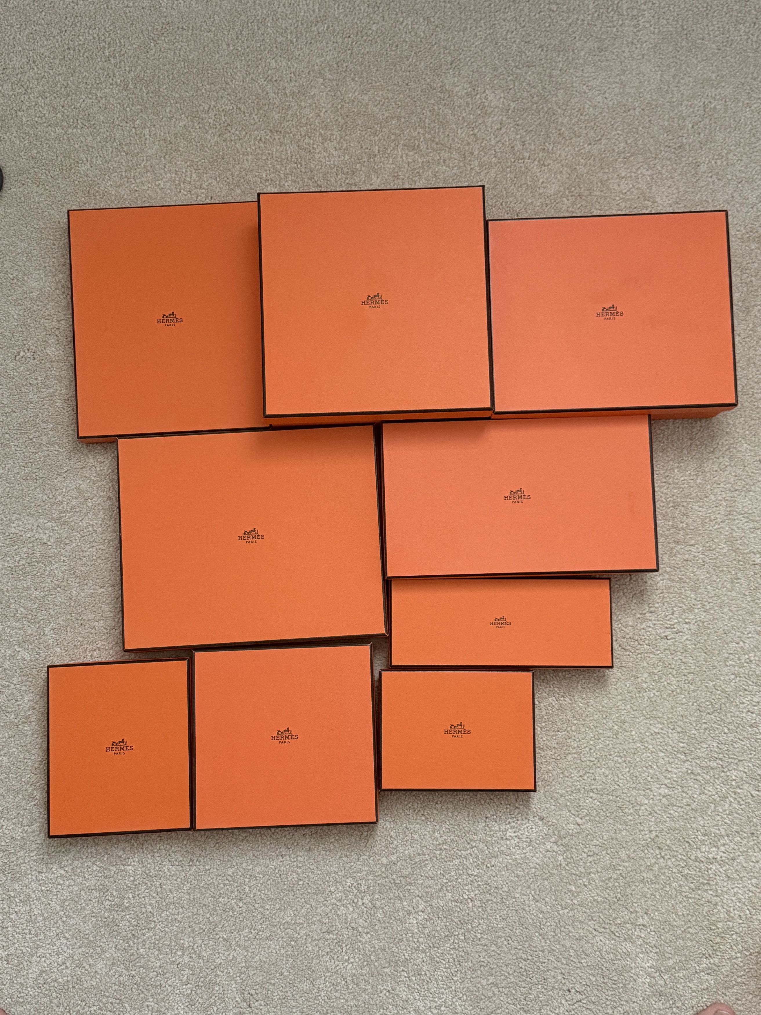 Hermes Hermes Gift Boxes - Price for 1 - Many Available Size ONE SIZE - 1 Thumbnail