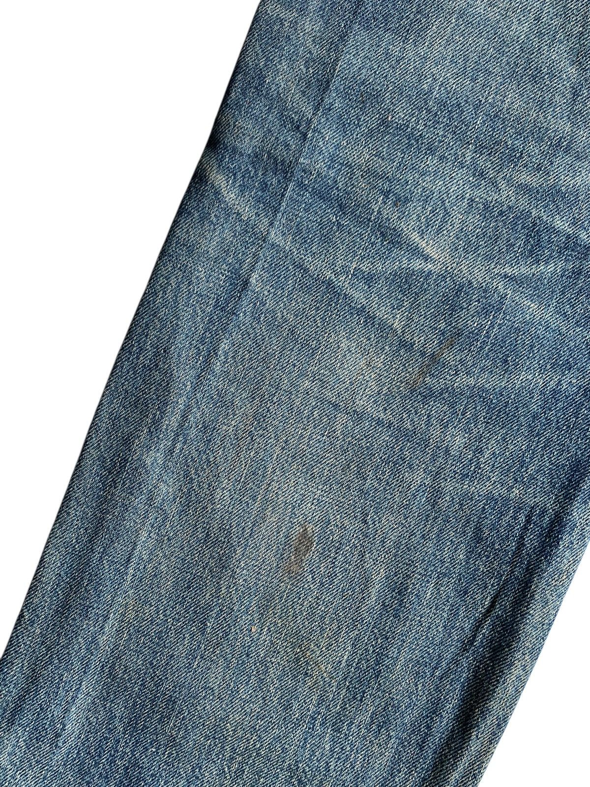 Levi's VINTAGE LEVIS BIG E SELVEDGE 502 XX DISTRESSED DENIM Size US 27 - 14 Thumbnail